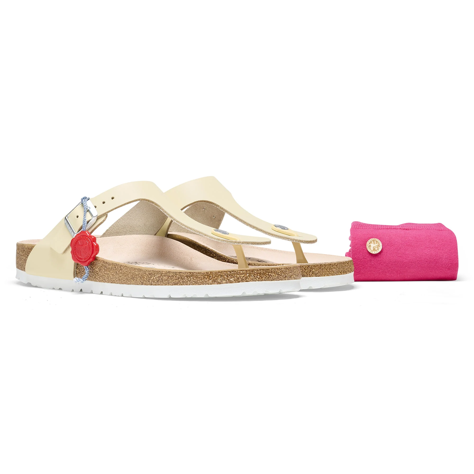 Gizeh 1983 Natural Leather Beige + Socke - Image 6