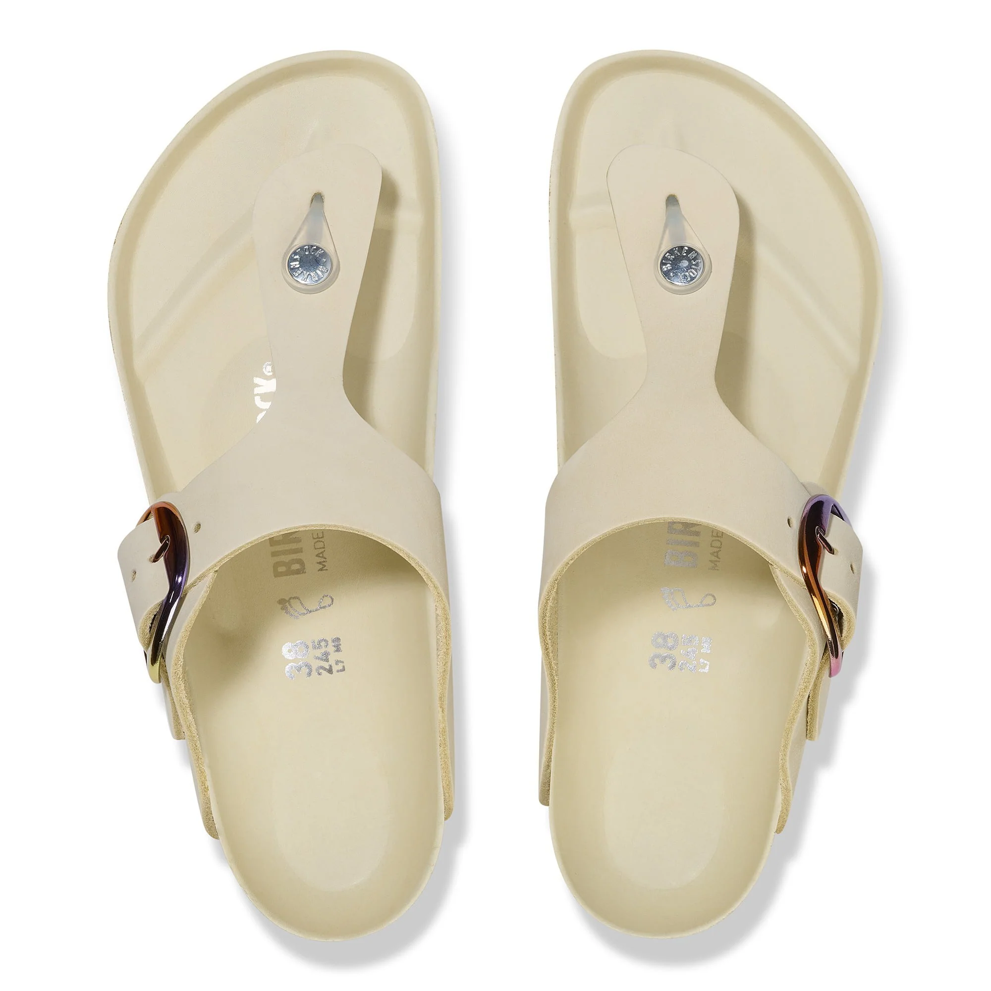 Gizeh Big Buckle Nubuck Leather - Image 3
