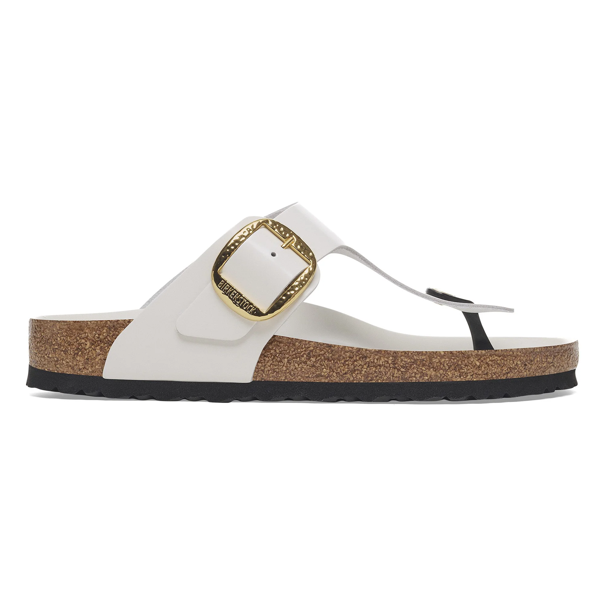 Gizeh Big Buckle Natural Leather Patent - Image 3