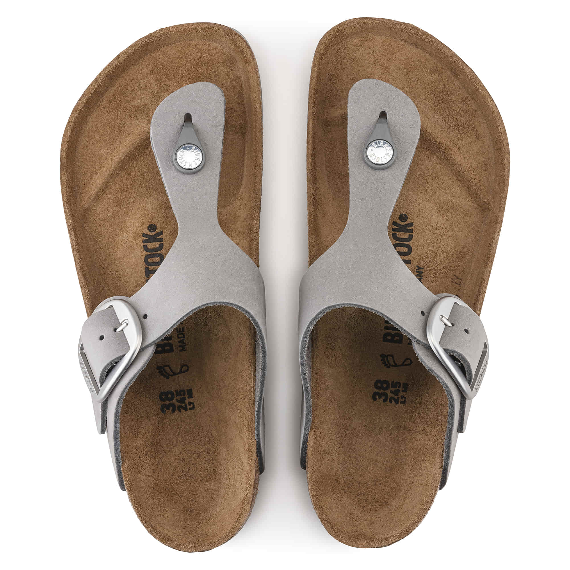 Gizeh Big Buckle Nubuck Leather - Image 3