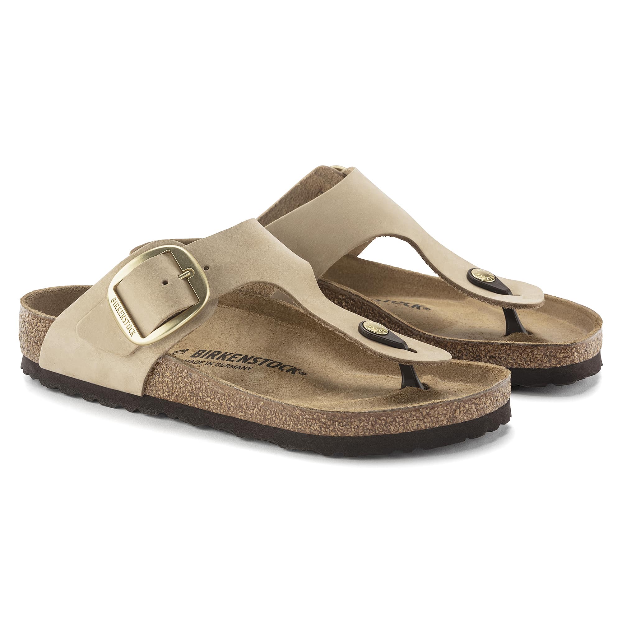 Gizeh Big Buckle Nubuck Leather - Image 4