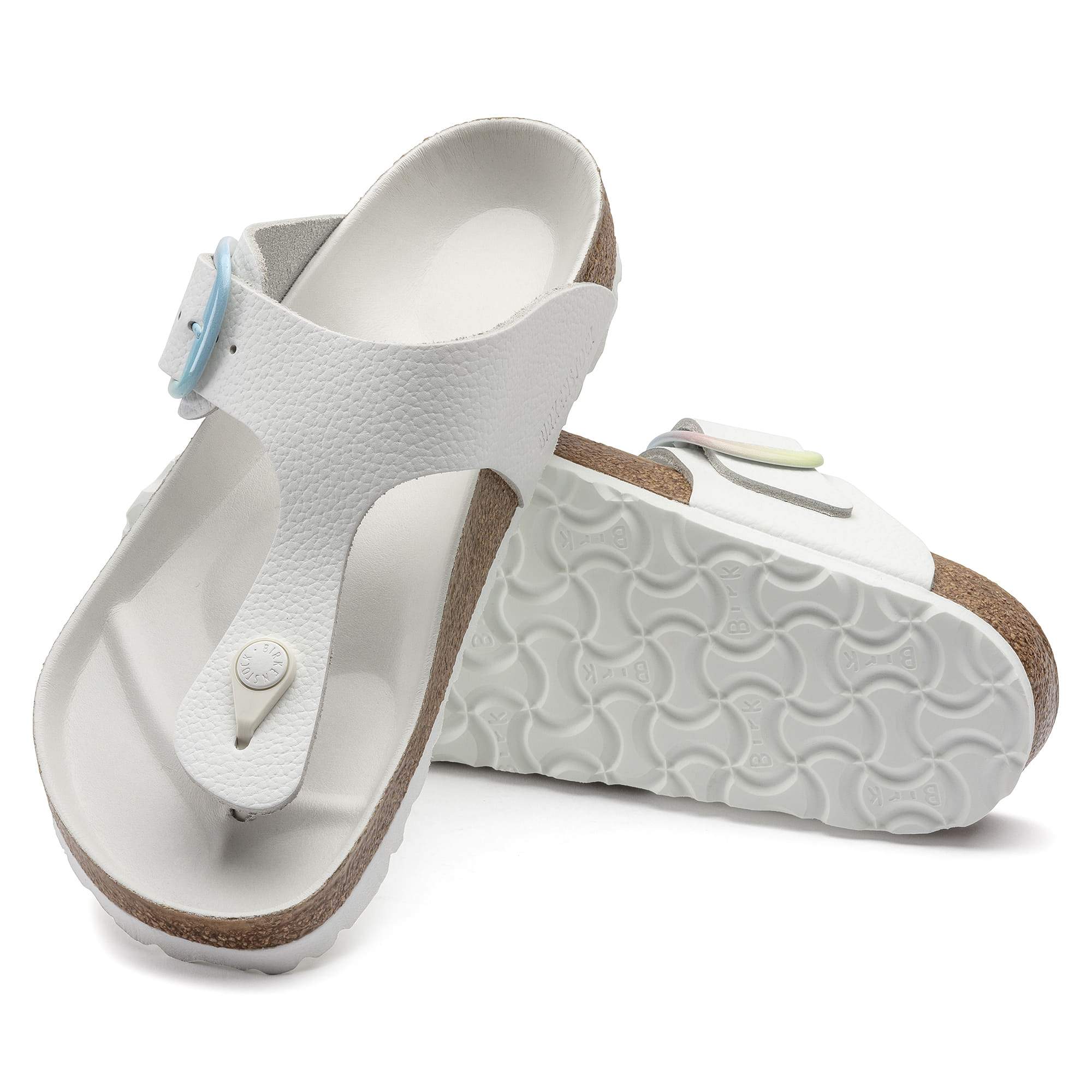 Gizeh Big Buckle Natural Leather - Image 2