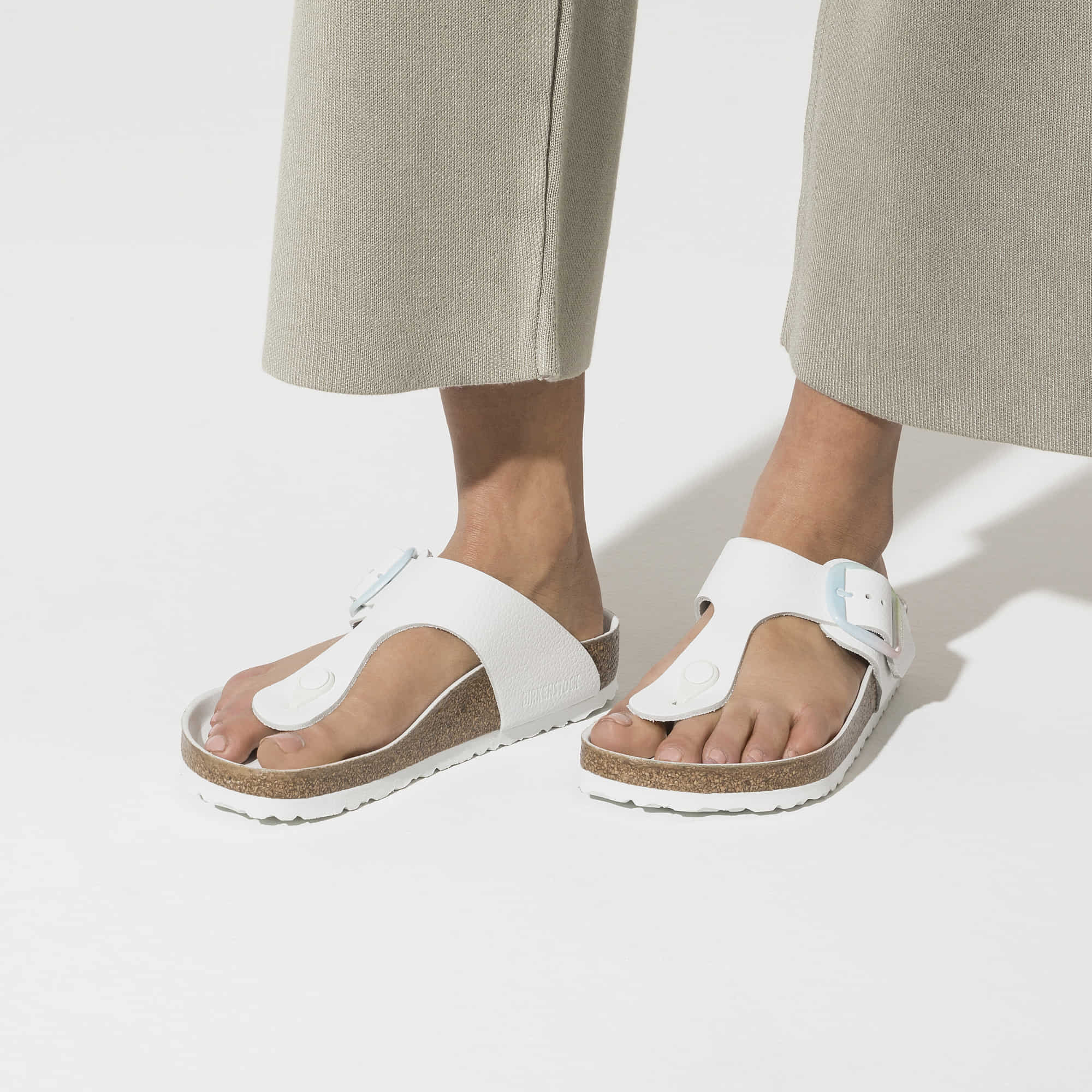 Gizeh Big Buckle Natural Leather - Image 8