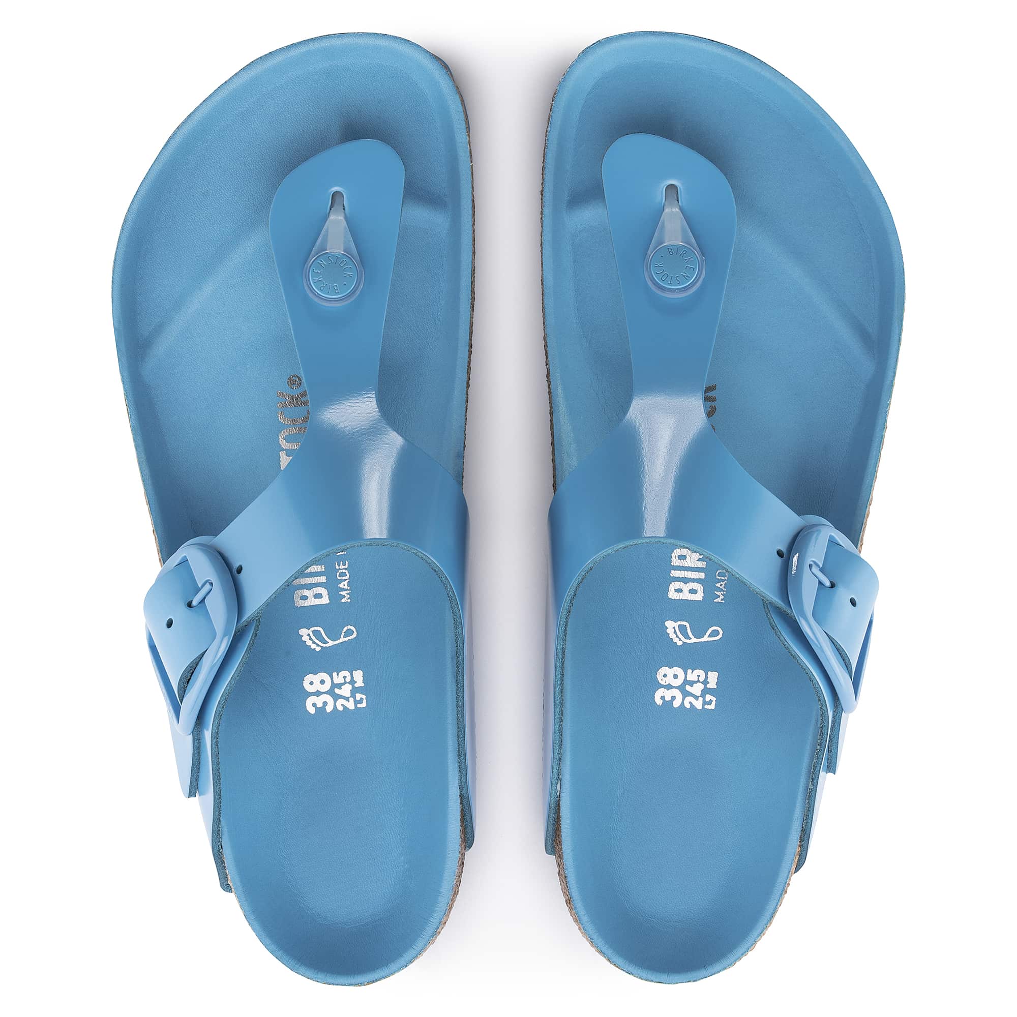 Gizeh Big Buckle Natural Leather Patent - Image 3