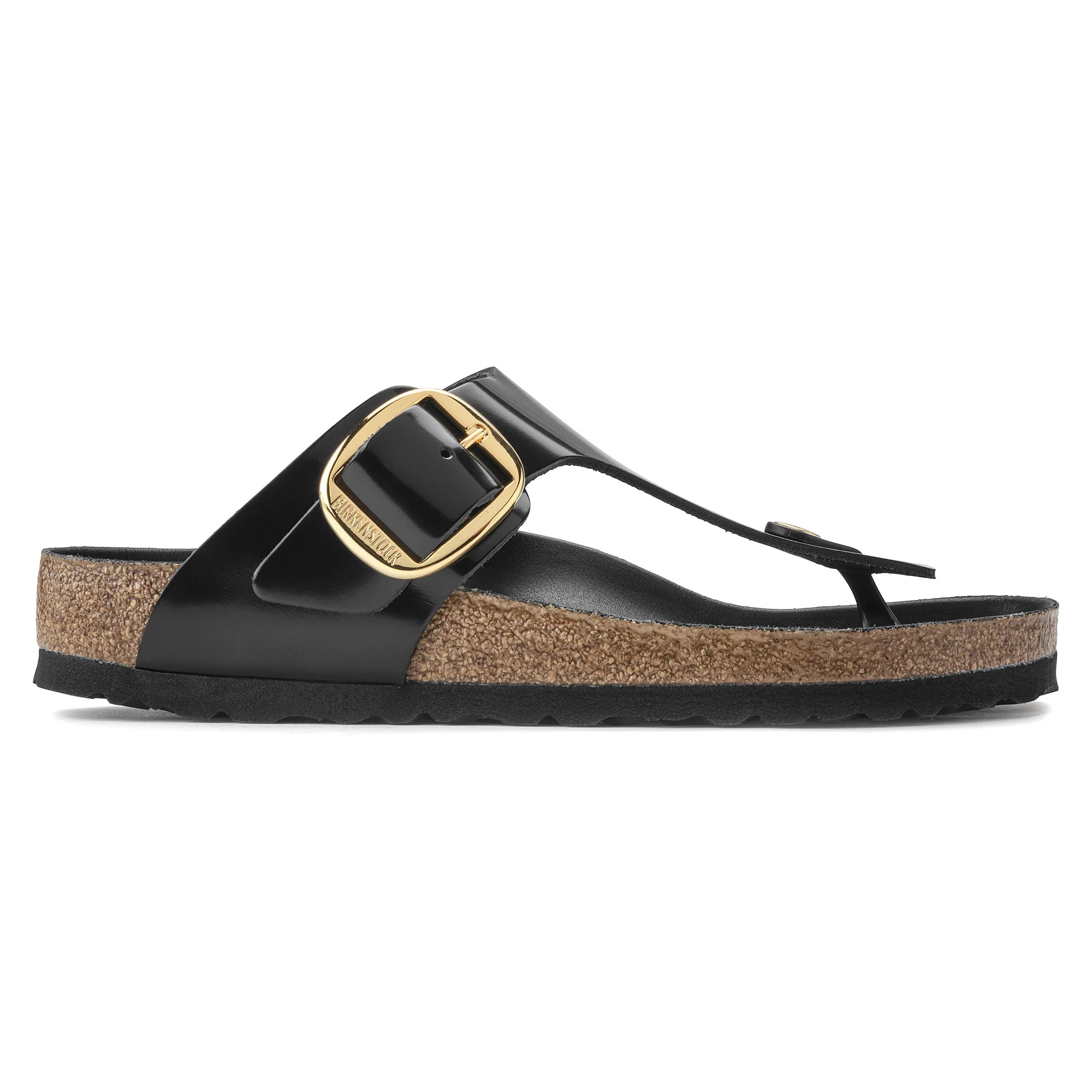 Gizeh Big Buckle Natural Leather Patent - Image 5