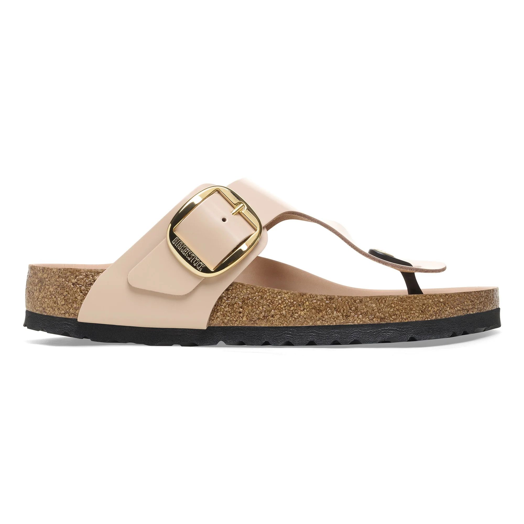 Gizeh Big Buckle Natural Leather Patent - Image 5