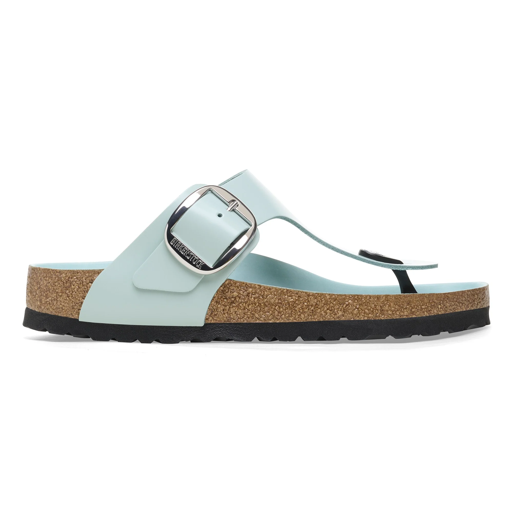 Gizeh Big Buckle Natural Leather Patent - Image 5