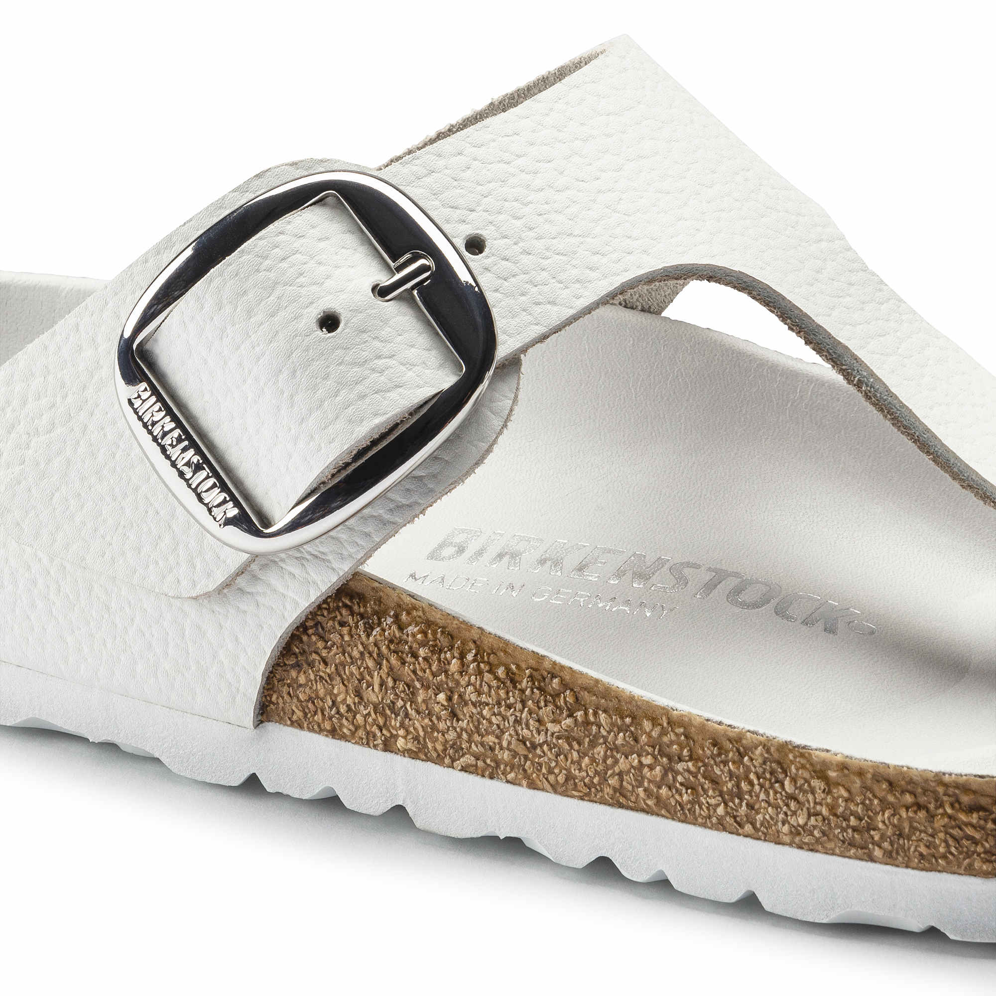 Gizeh Big Buckle Natural Leather - Image 6