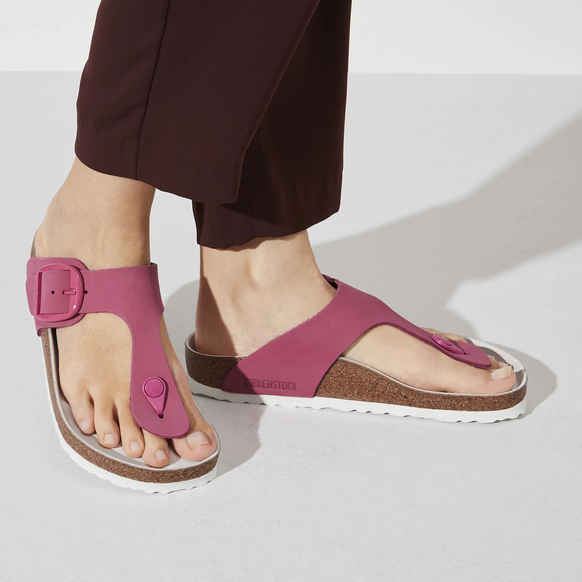 Gizeh Big Buckle Nubuck Leather - Image 8