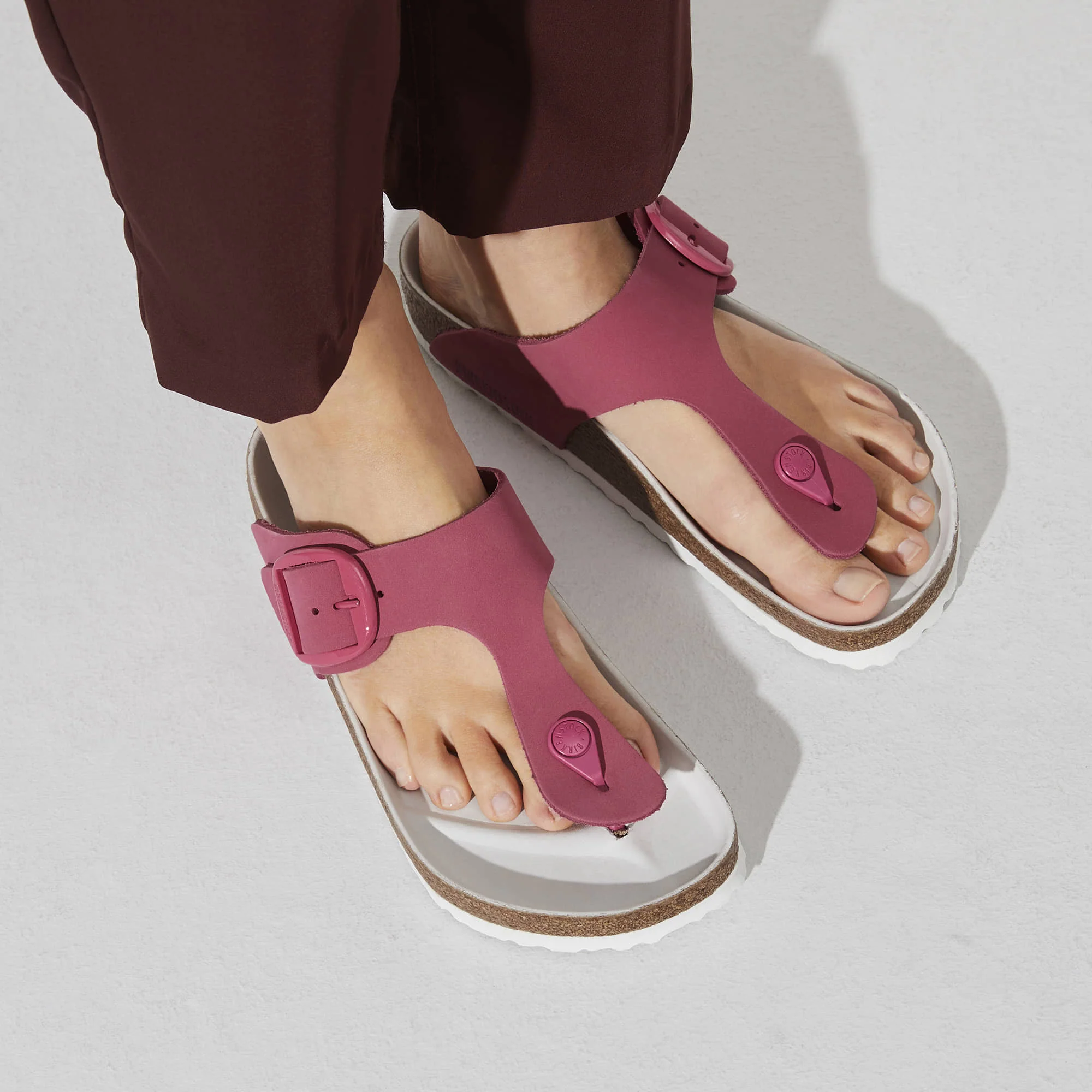Gizeh Big Buckle Nubuck Leather - Image 9