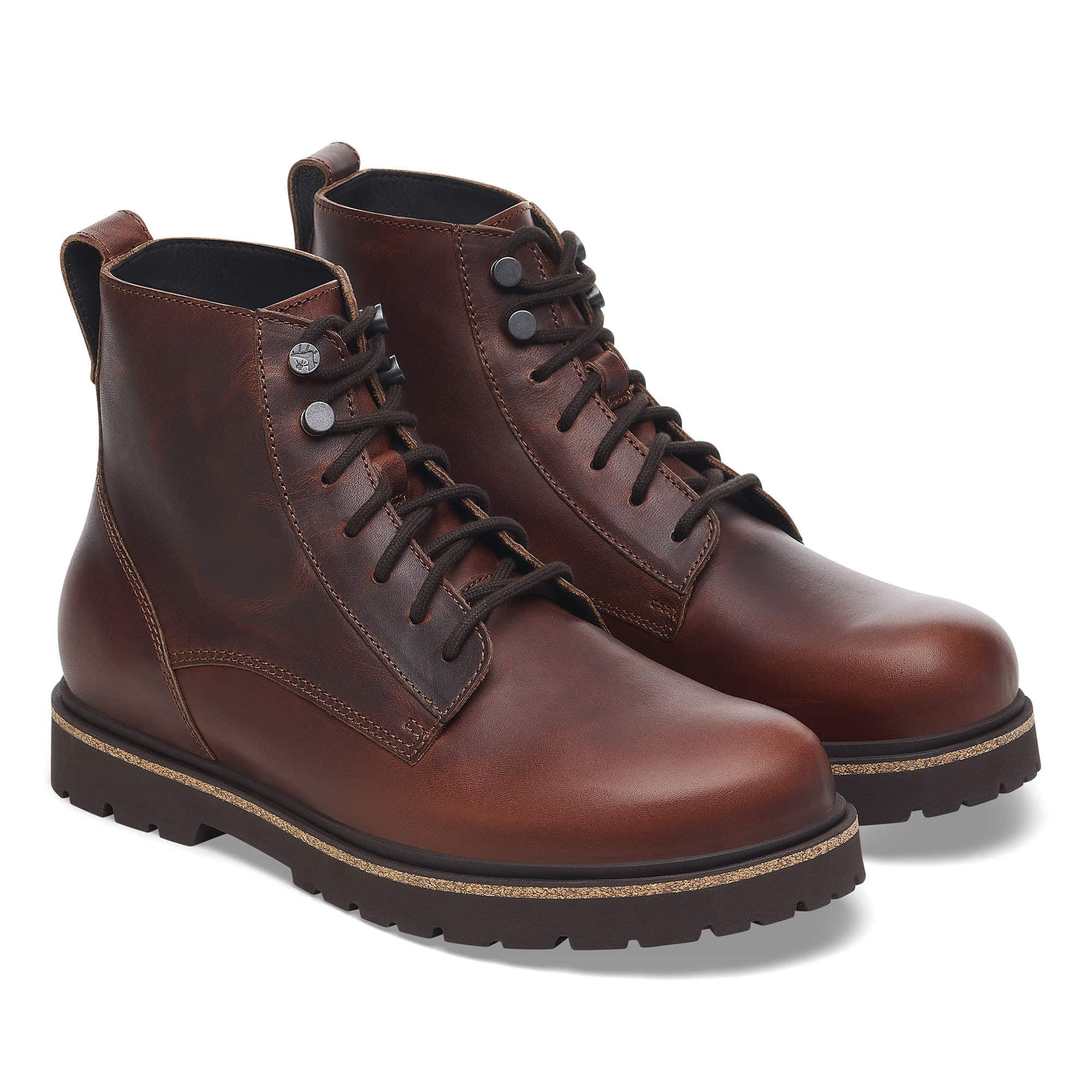 Highwood Lace Mid Men Natural Leather - Image 3