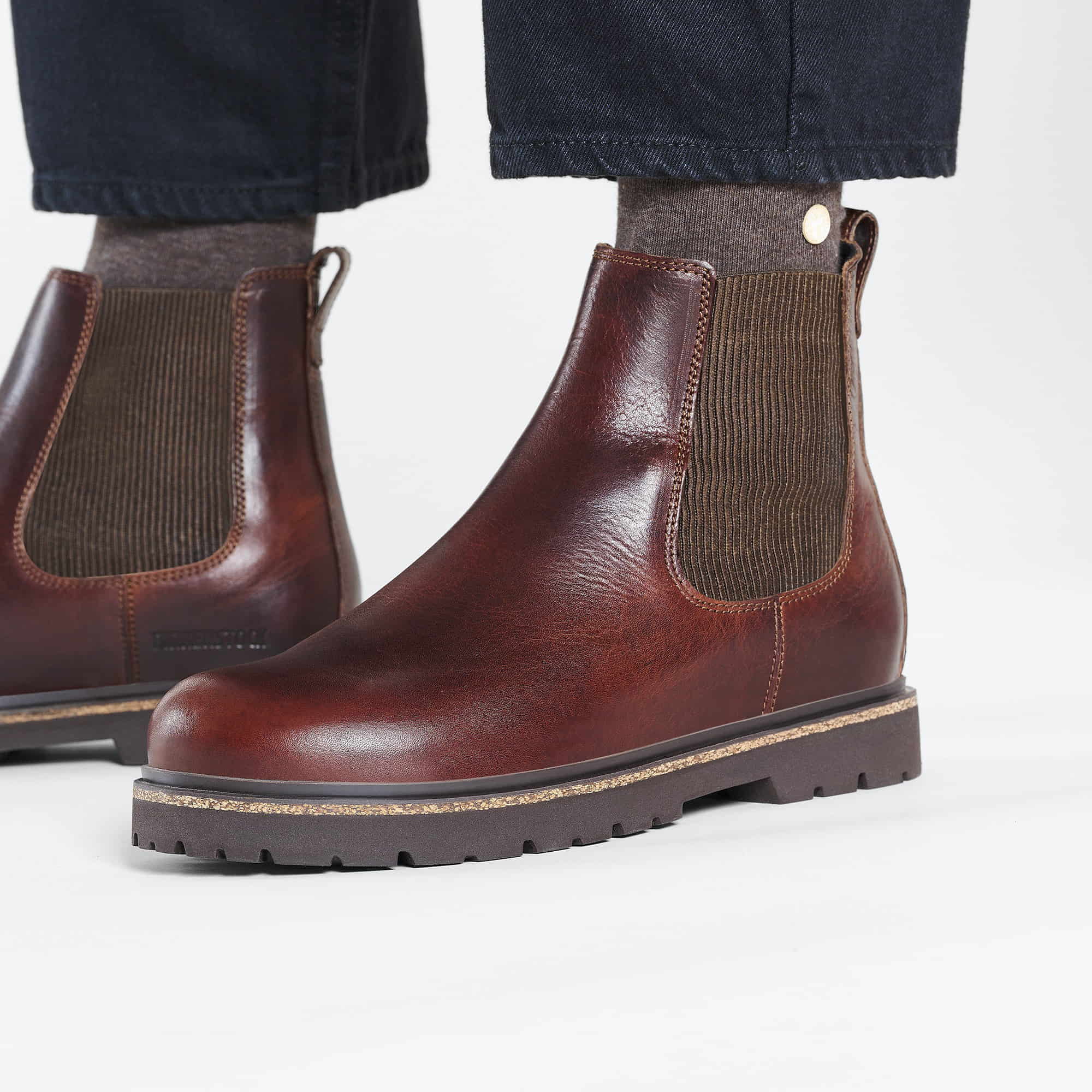 Highwood Slip On Men Natural Leather - Image 8