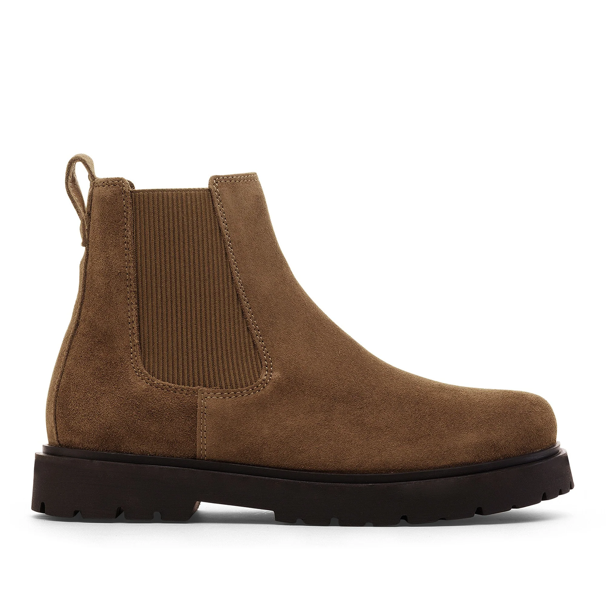 Highwood Slip On Women Suede Leather Dark Tea - Image 7
