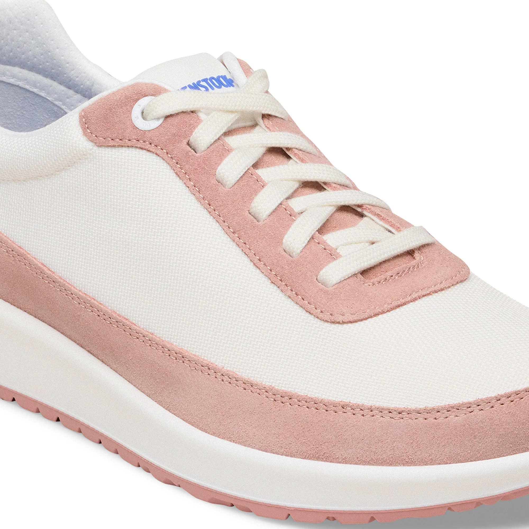 Honnef City Natural Leather/Textile Pink Clay / Eggshell - Image 6