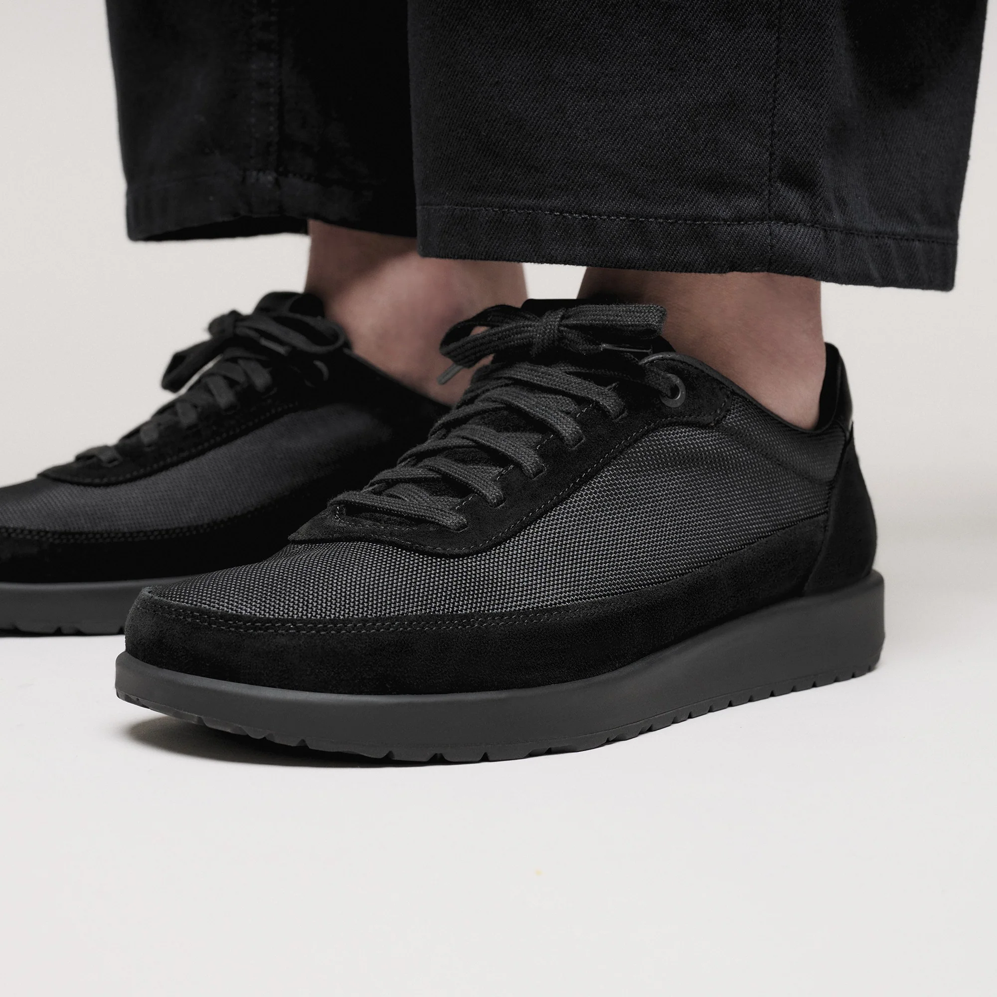 Honnef City Natural Leather/Textile Black/Black - Image 7