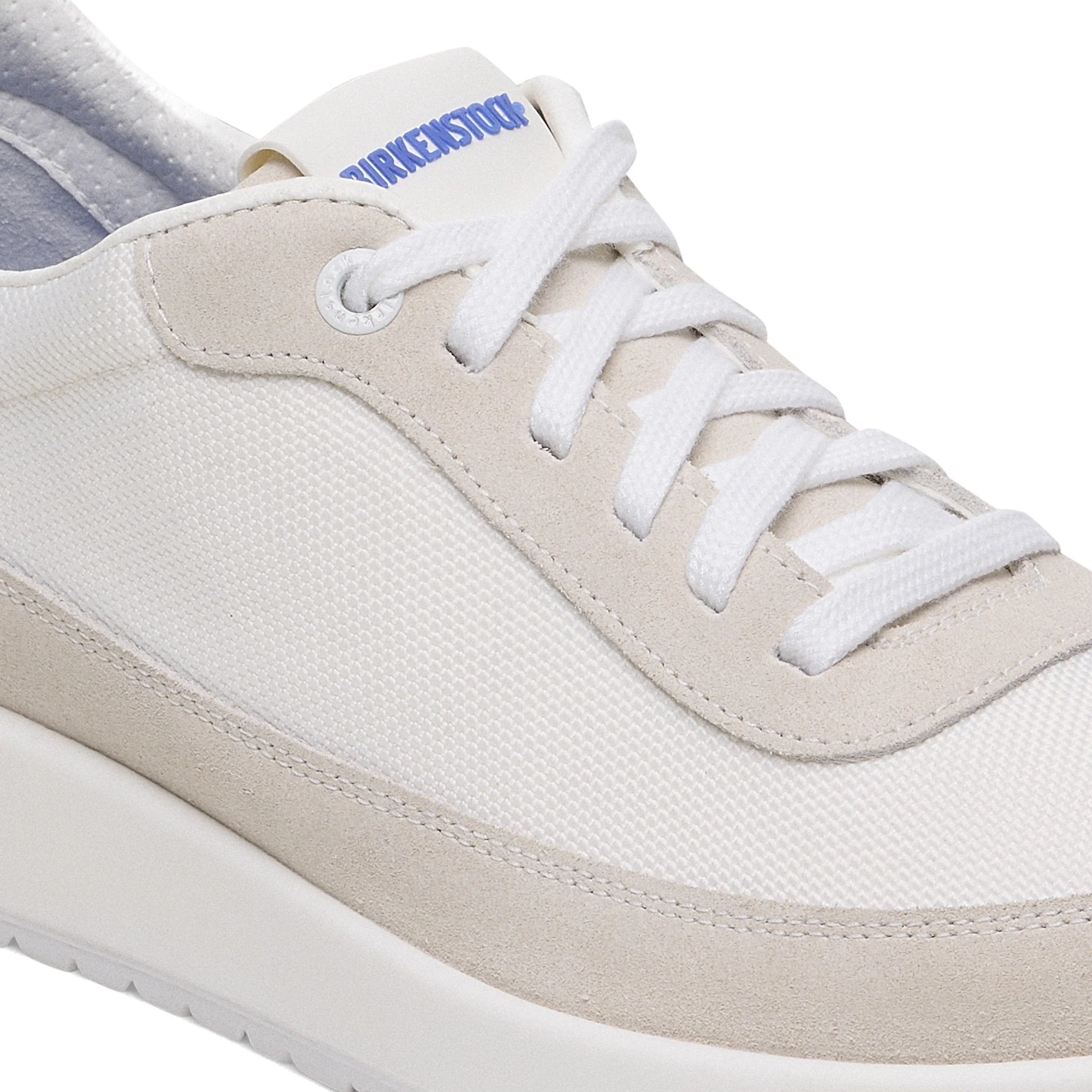 Honnef City Natural Leather/Textile Antique White/White - Image 6