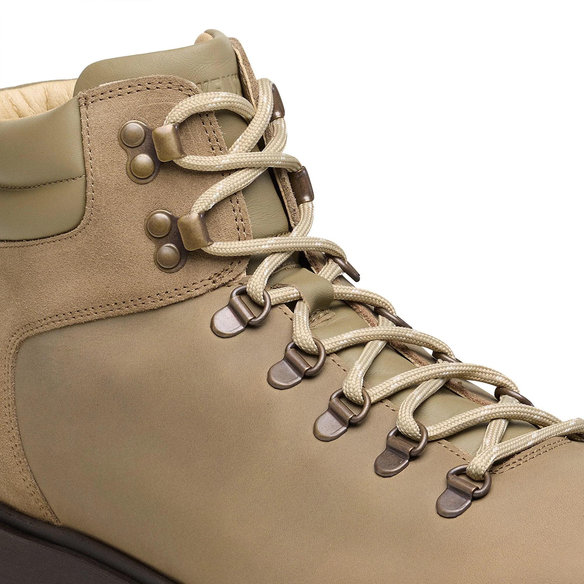 Jackson Nubuck Leather/Suede Taupe - Image 5