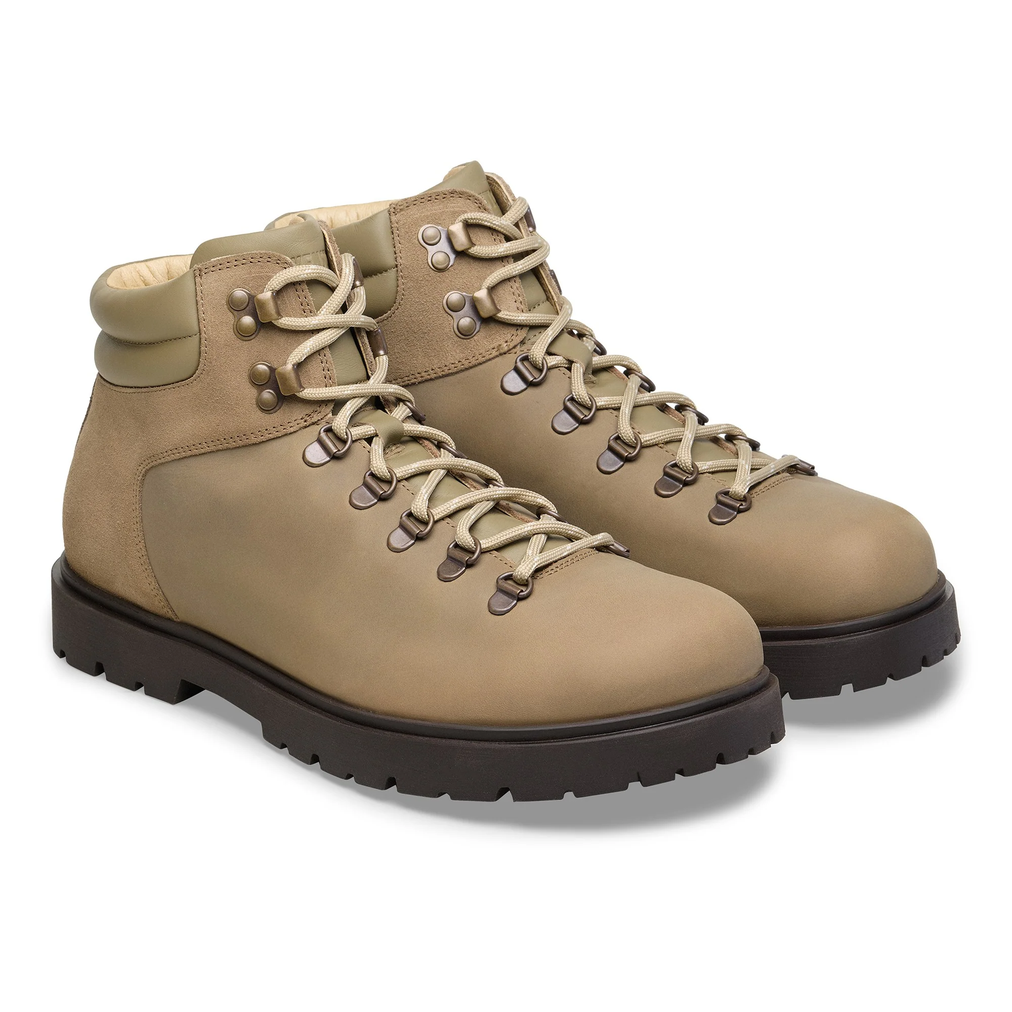Jackson Nubuck Leather/Suede Taupe - Image 6