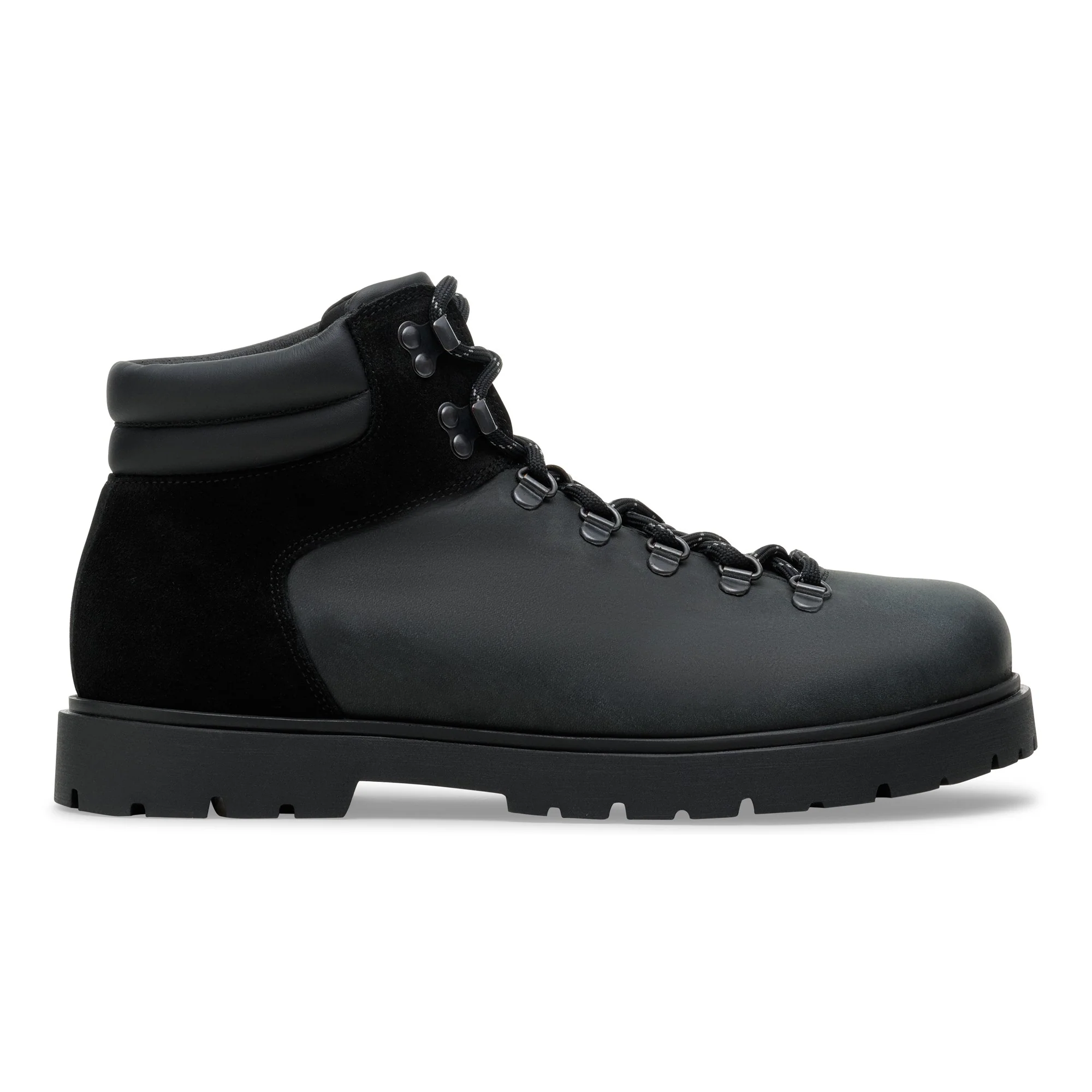 Jackson Nubuck Leather/Suede Black - Image 3