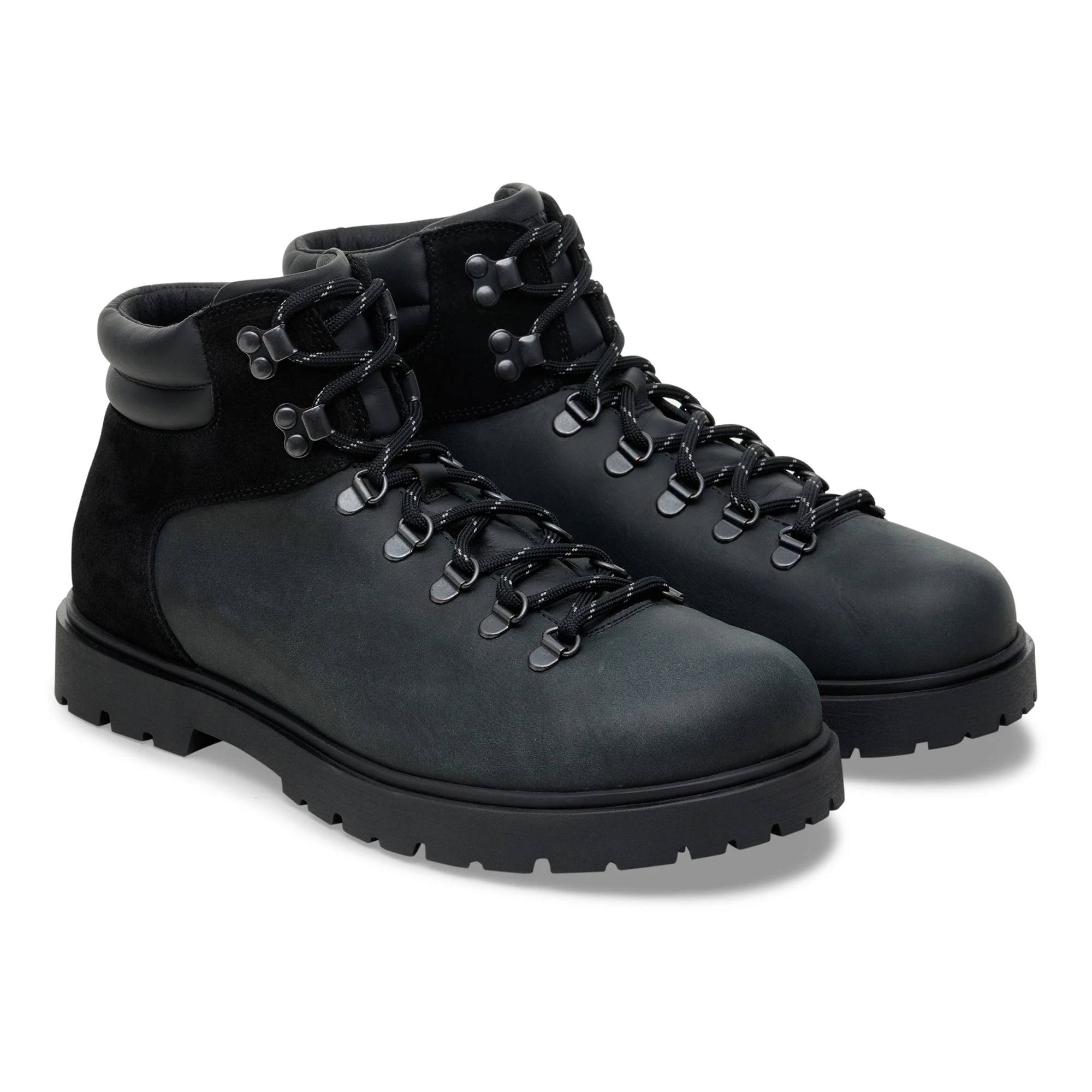 Jackson Nubuck Leather/Suede Black - Image 5