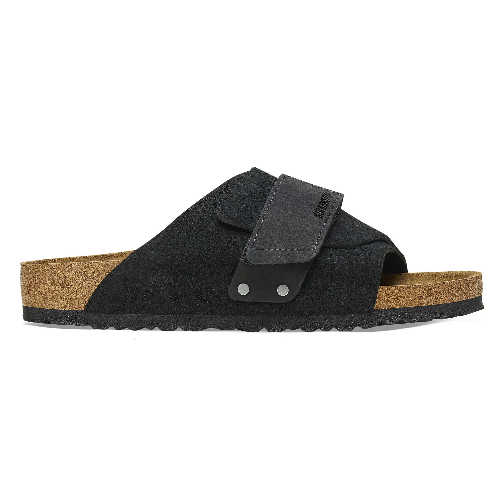 Kyoto Nubuck Leather/Suede Black - Image 3