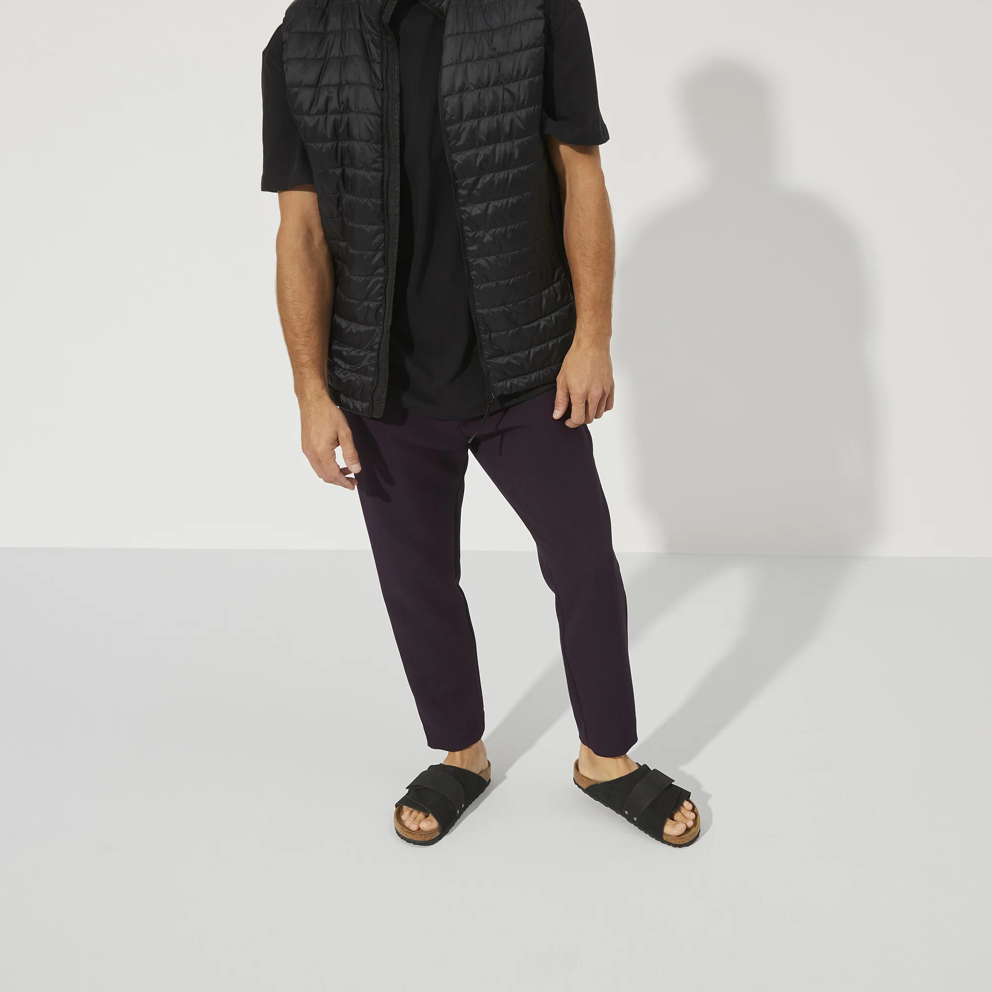 Kyoto Nubuck Leather/Suede Black - Image 5