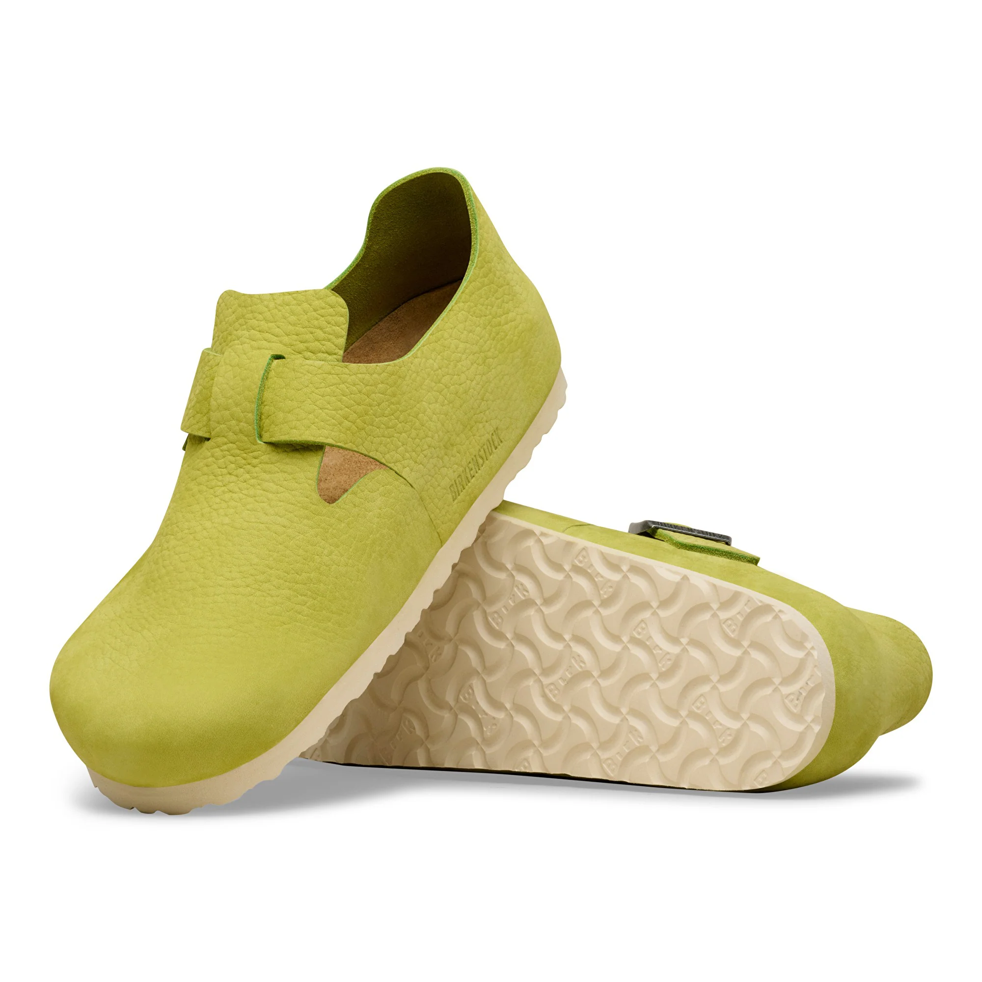 London BS Nubuk Leather Archive Mid Green - Image 2