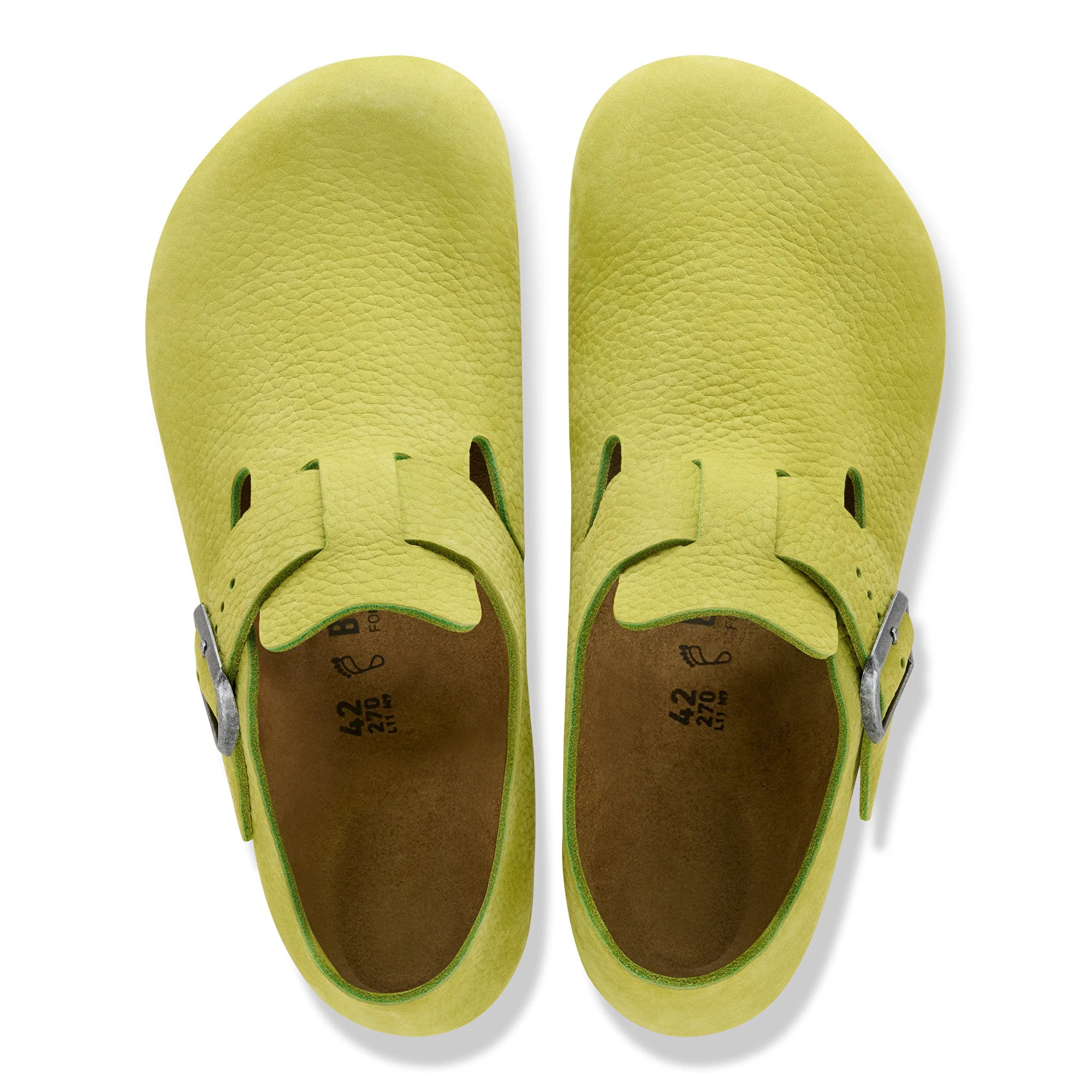 London BS Nubuk Leather Archive Mid Green - Image 4