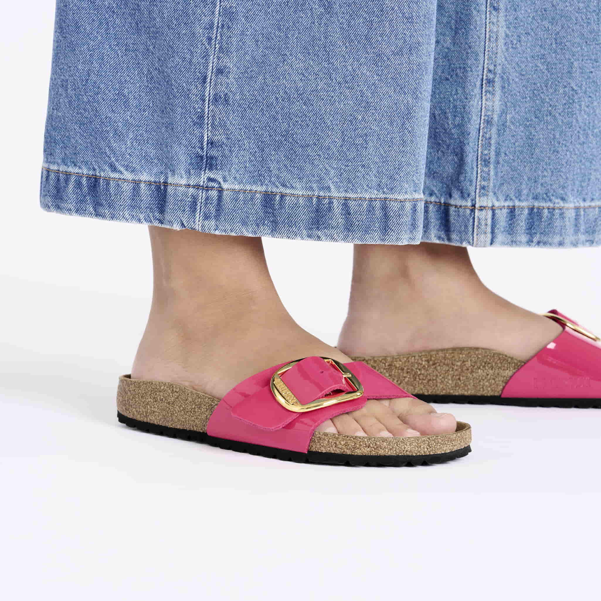 Madrid Big Buckle Birko-Flor Patent - Image 8