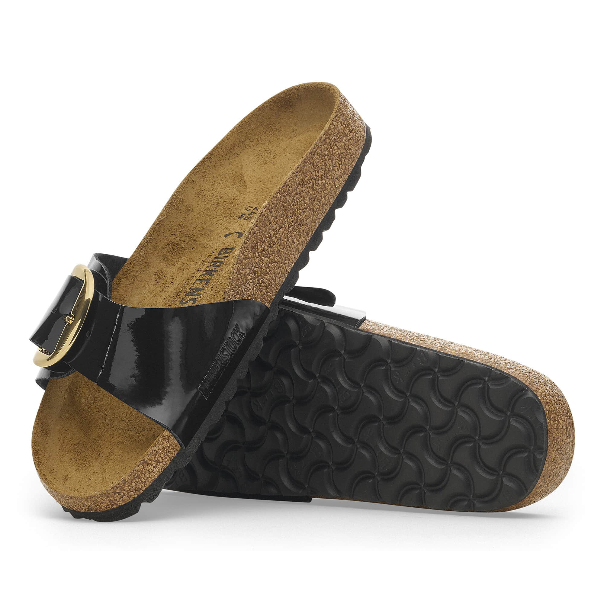 Madrid Big Buckle Birko-Flor Patent - Image 2