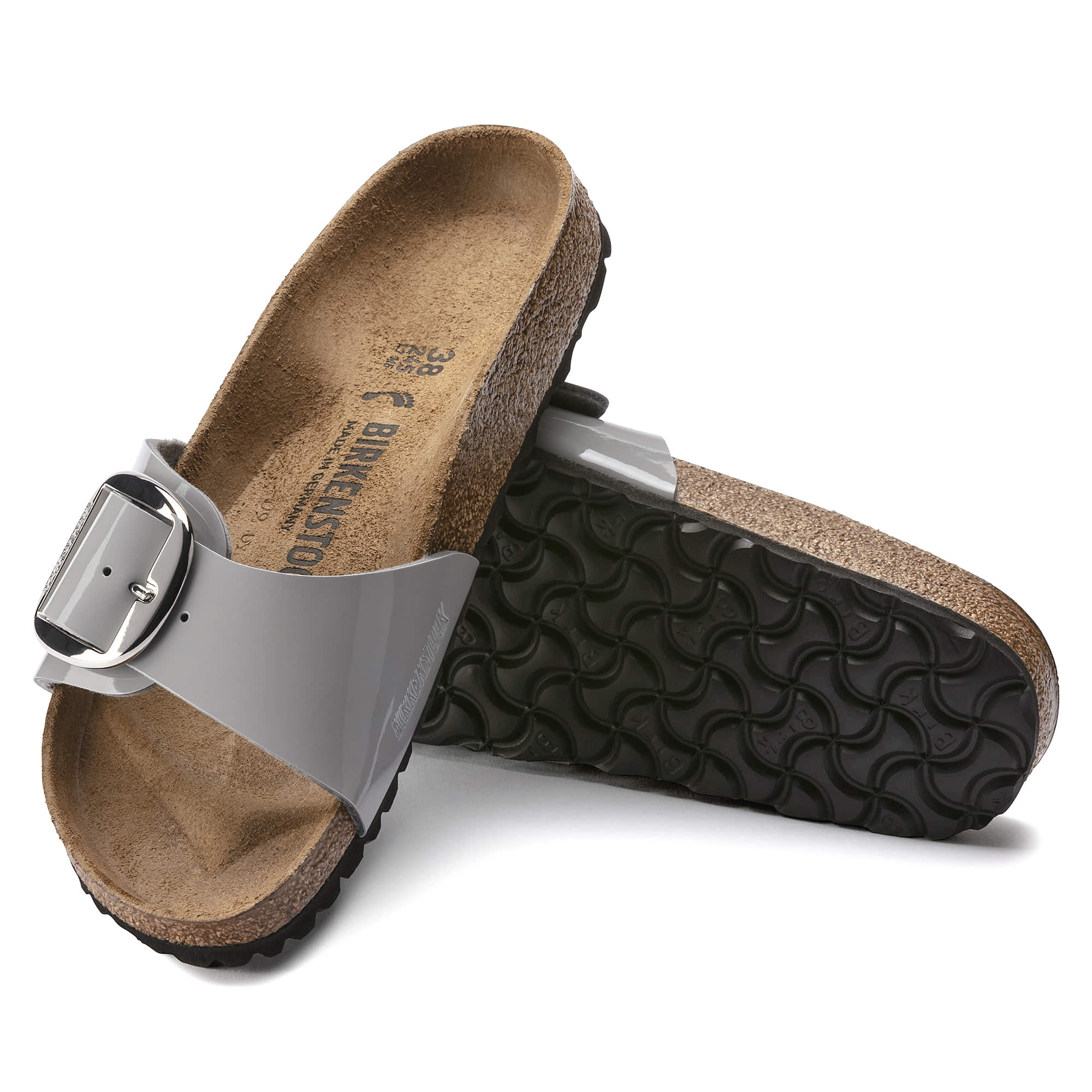 Madrid Big Buckle Birko-Flor Patent - Image 2