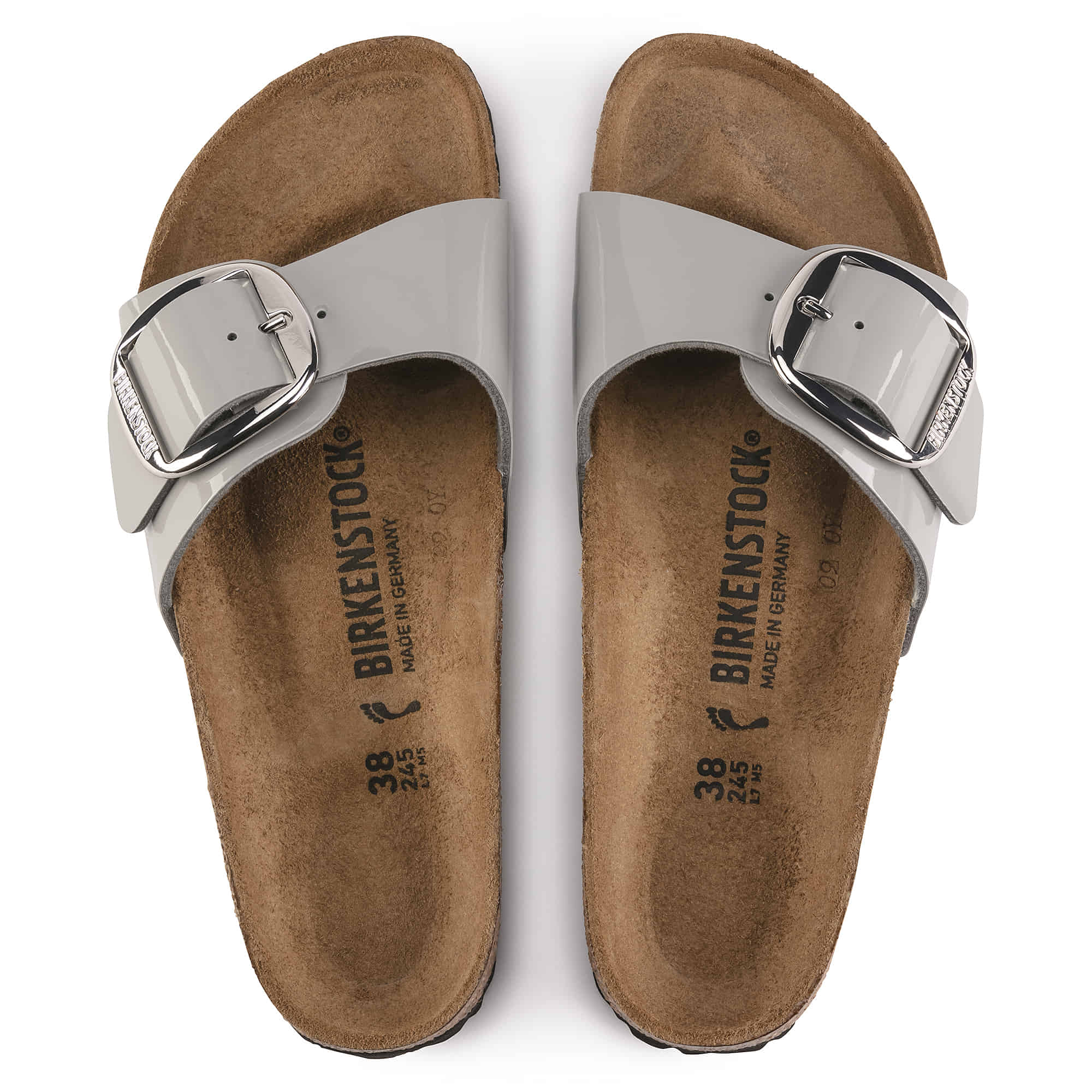 Madrid Big Buckle Birko-Flor Patent - Image 3