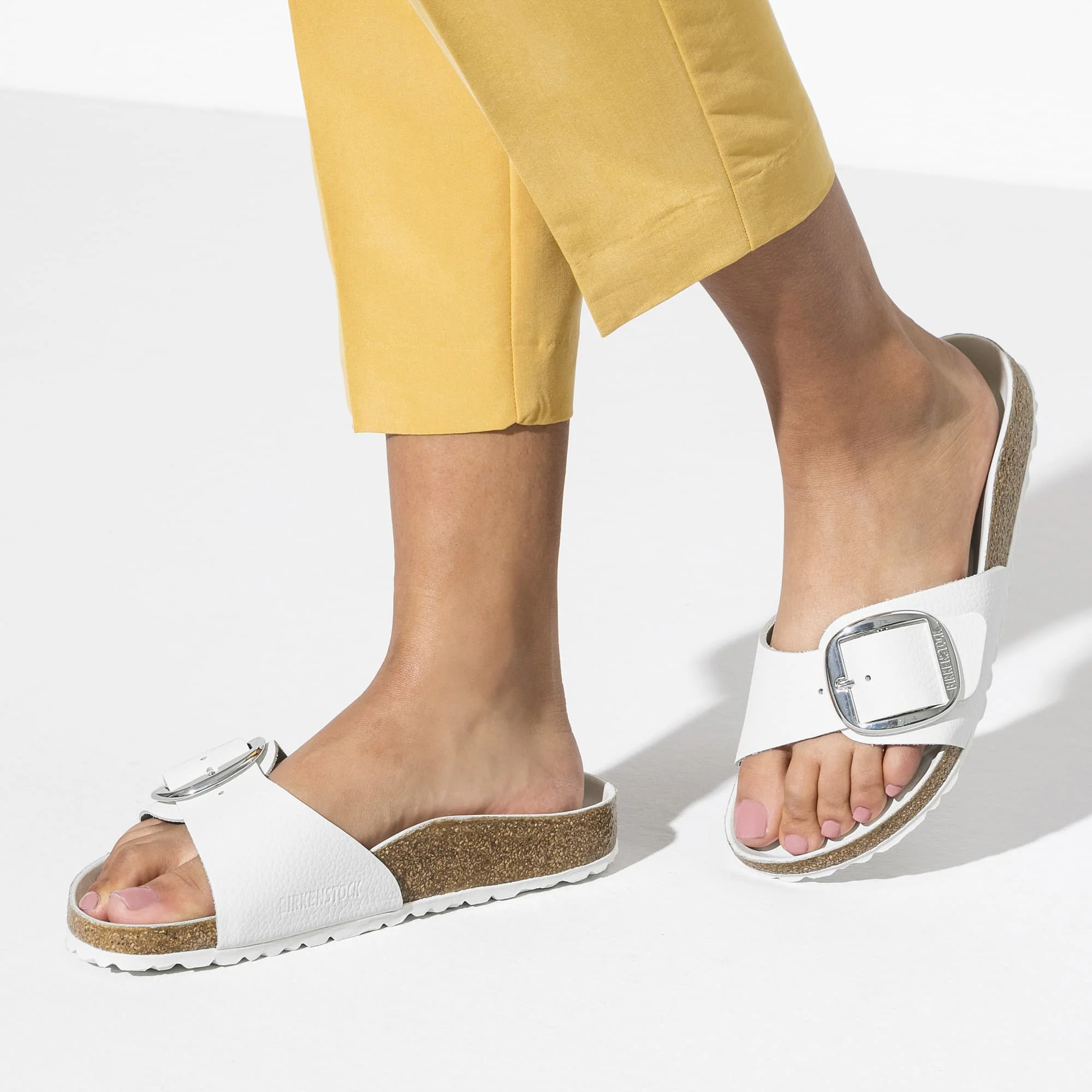 Madrid Big Buckle Natural Leather - Image 8