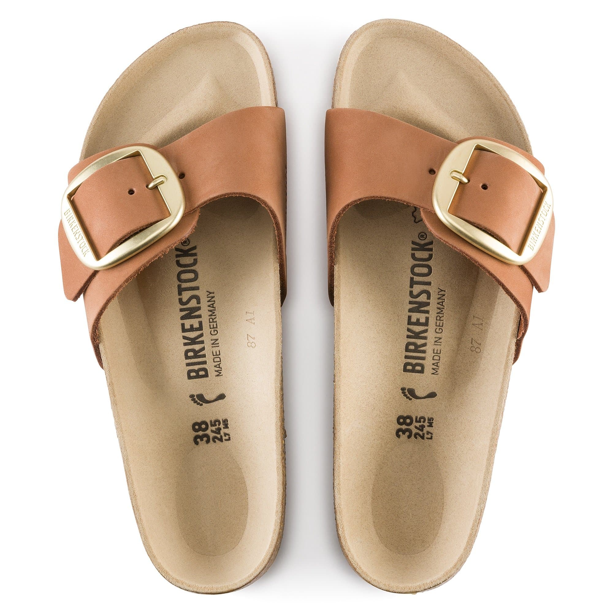 Madrid Big Buckle Nubuck Leather - Image 4