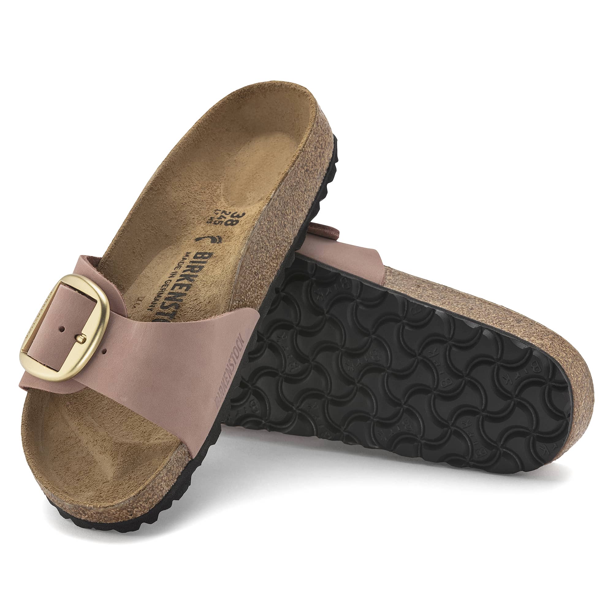 Madrid Big Buckle Nubuck Leather - Image 2
