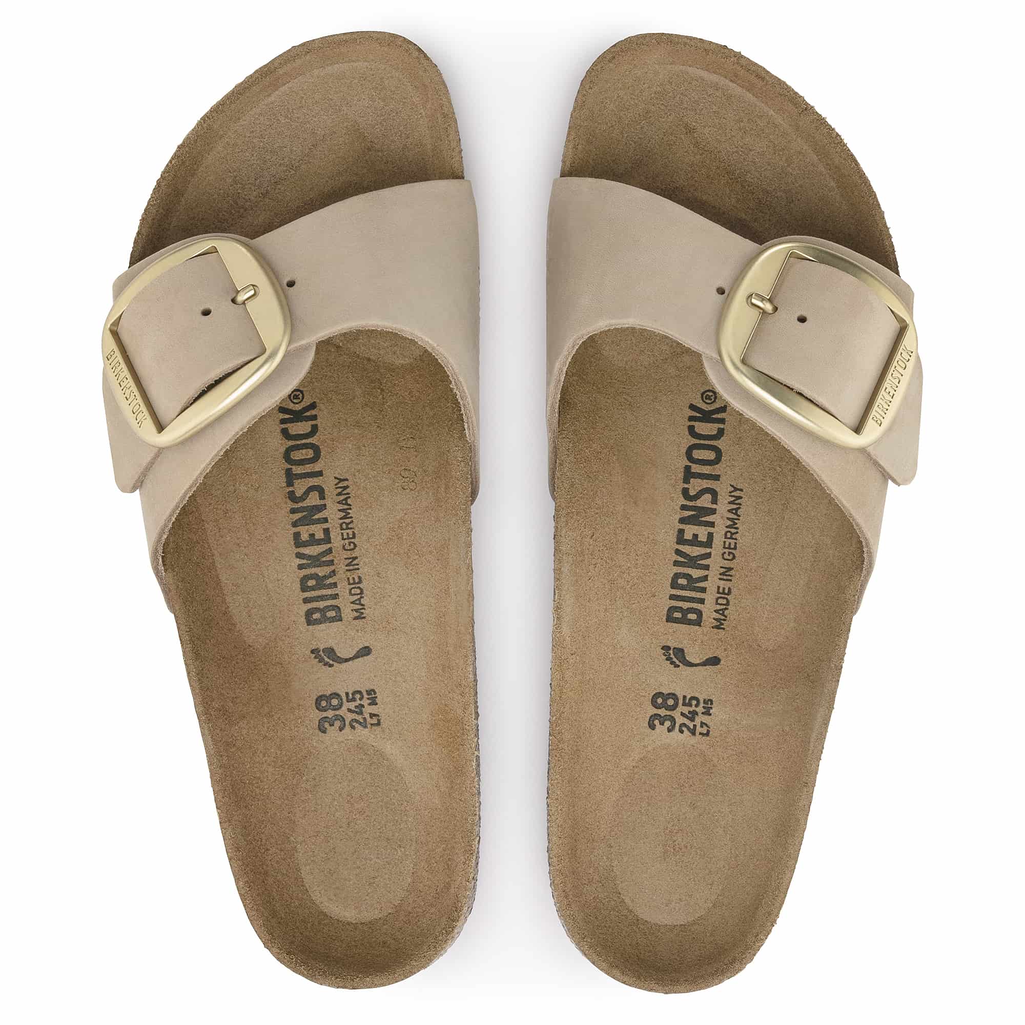 Madrid Big Buckle Nubuck Leather - Image 3