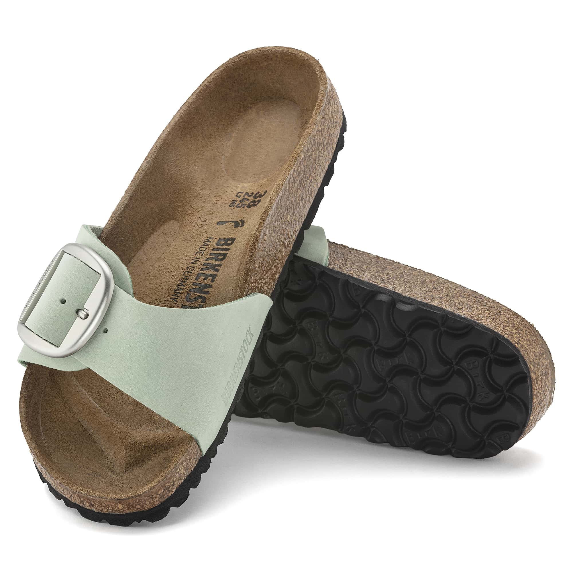 Madrid Big Buckle Nubuck Leather - Image 2