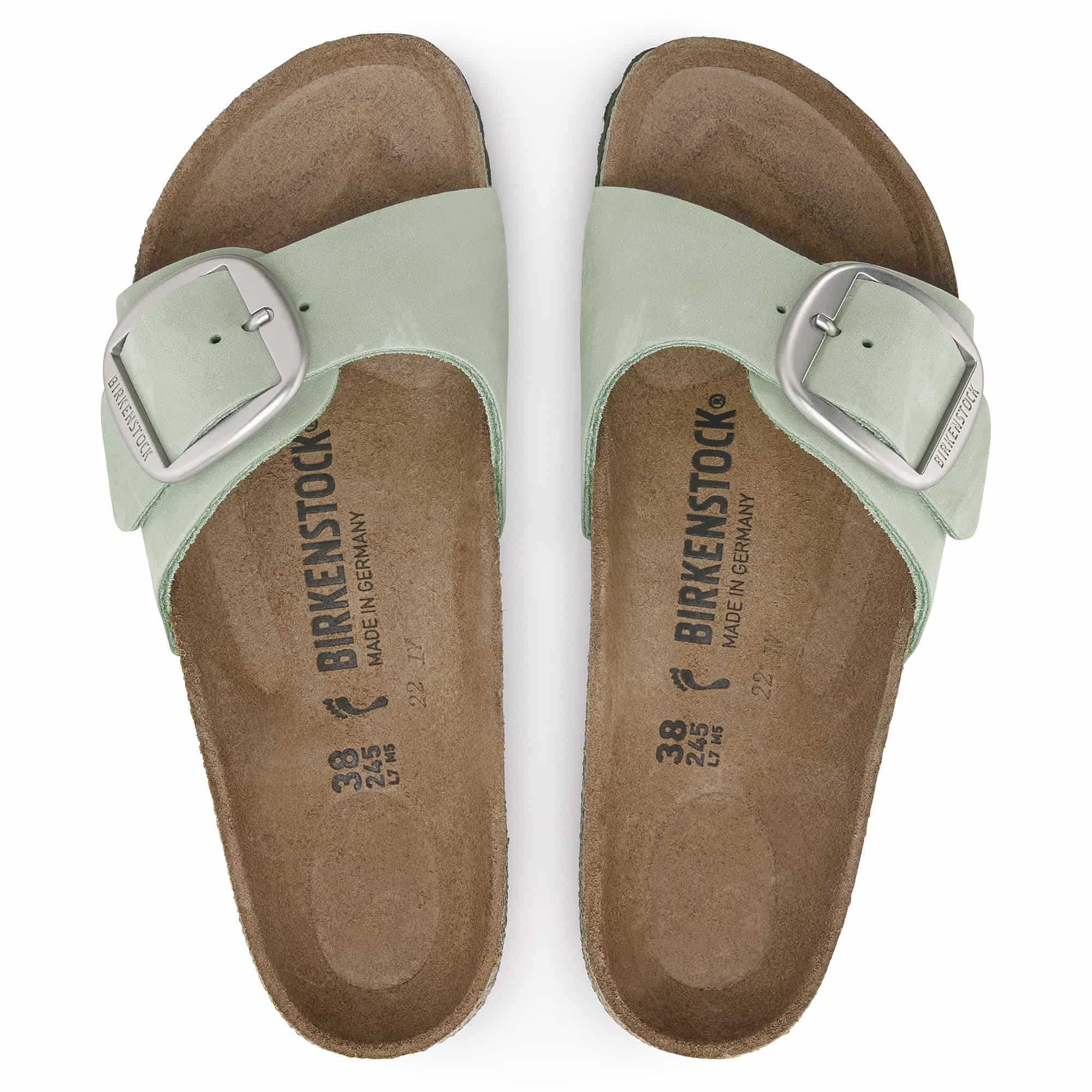 Madrid Big Buckle Nubuck Leather - Image 3