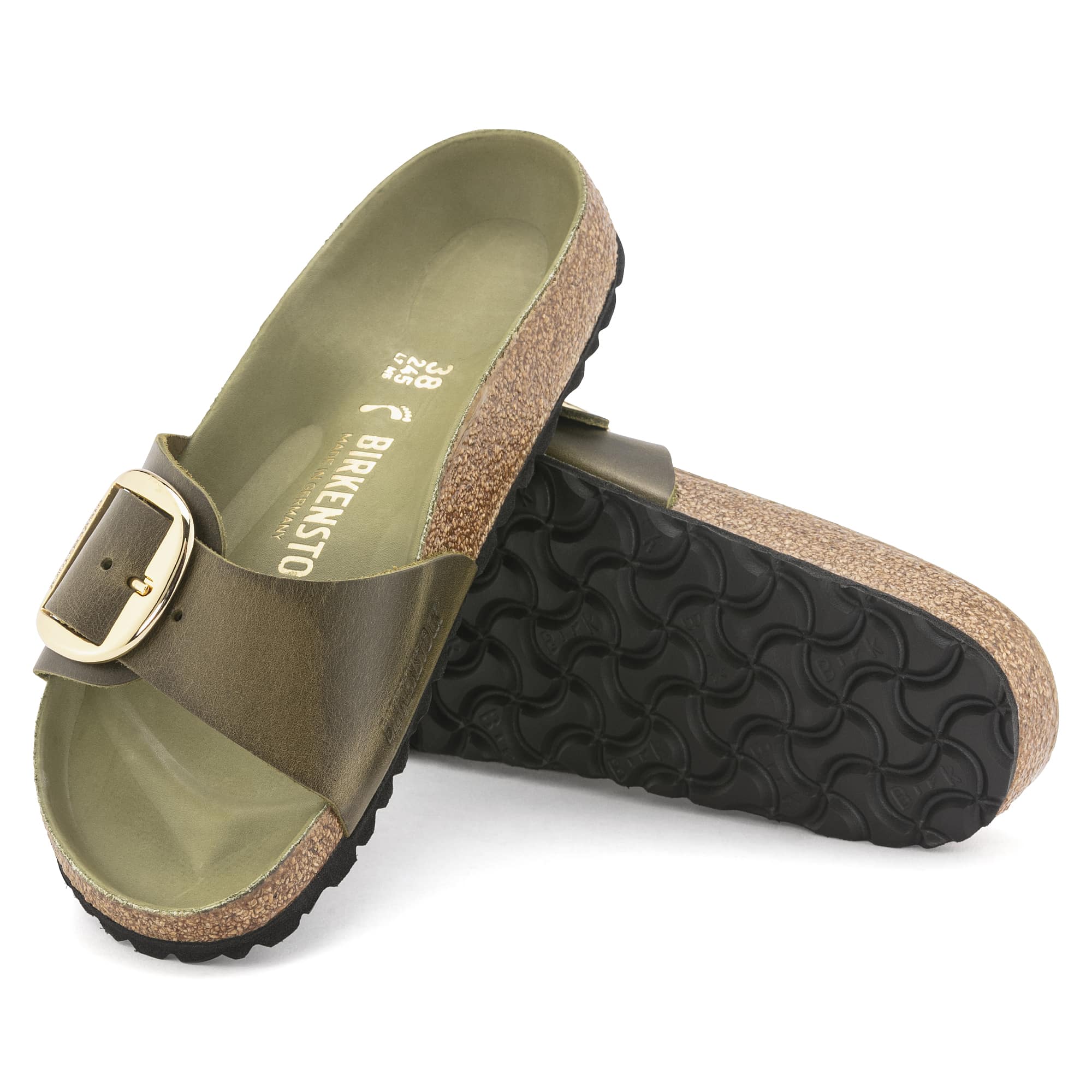 Madrid Big Buckle Oiled Leather - Image 2
