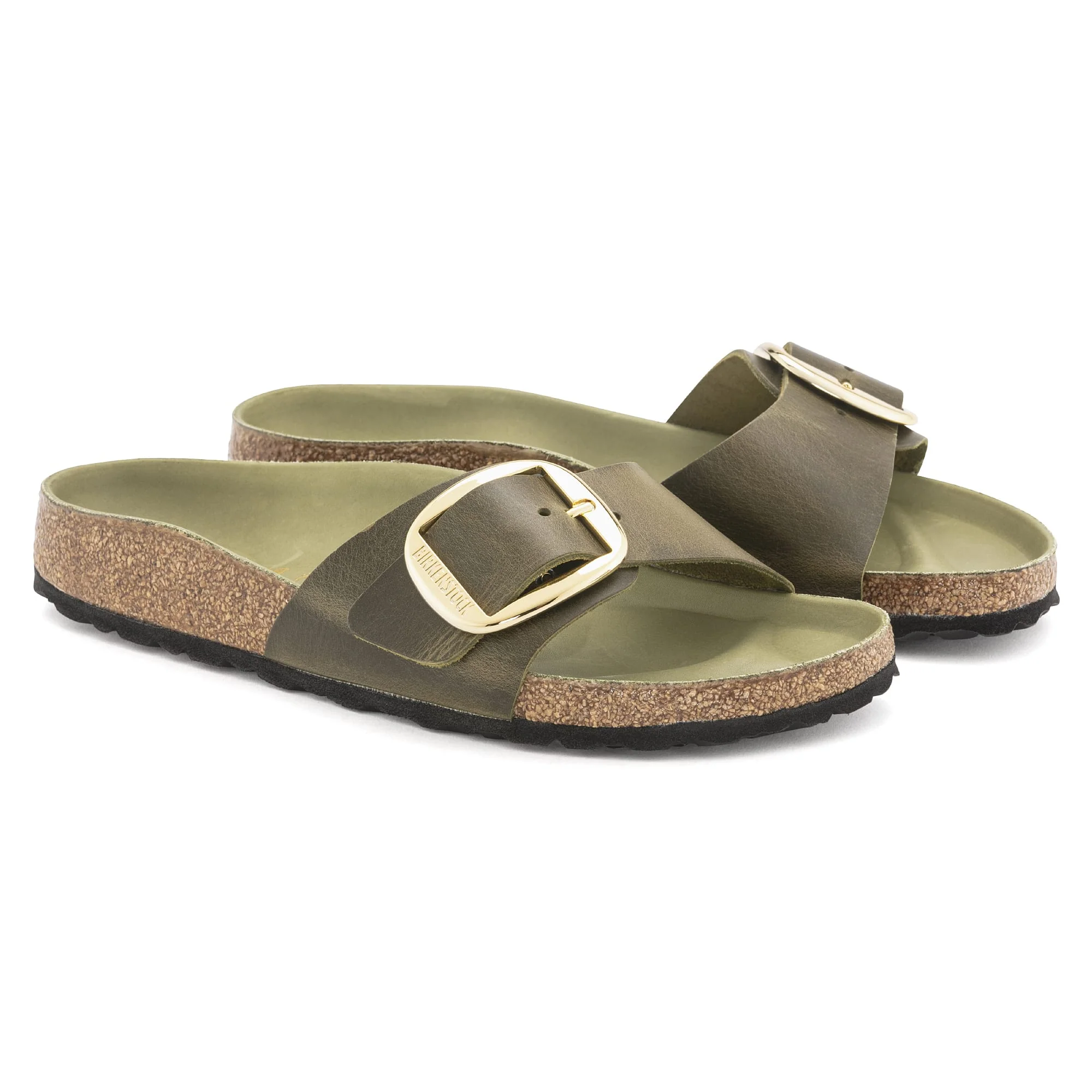 Madrid Big Buckle Oiled Leather - Image 4
