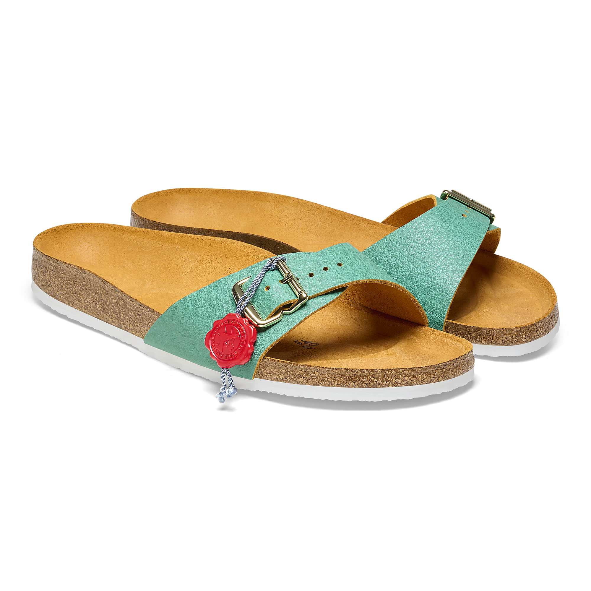 Madrid 1963 Grained Leather Emerald Green + Socke - Image 4