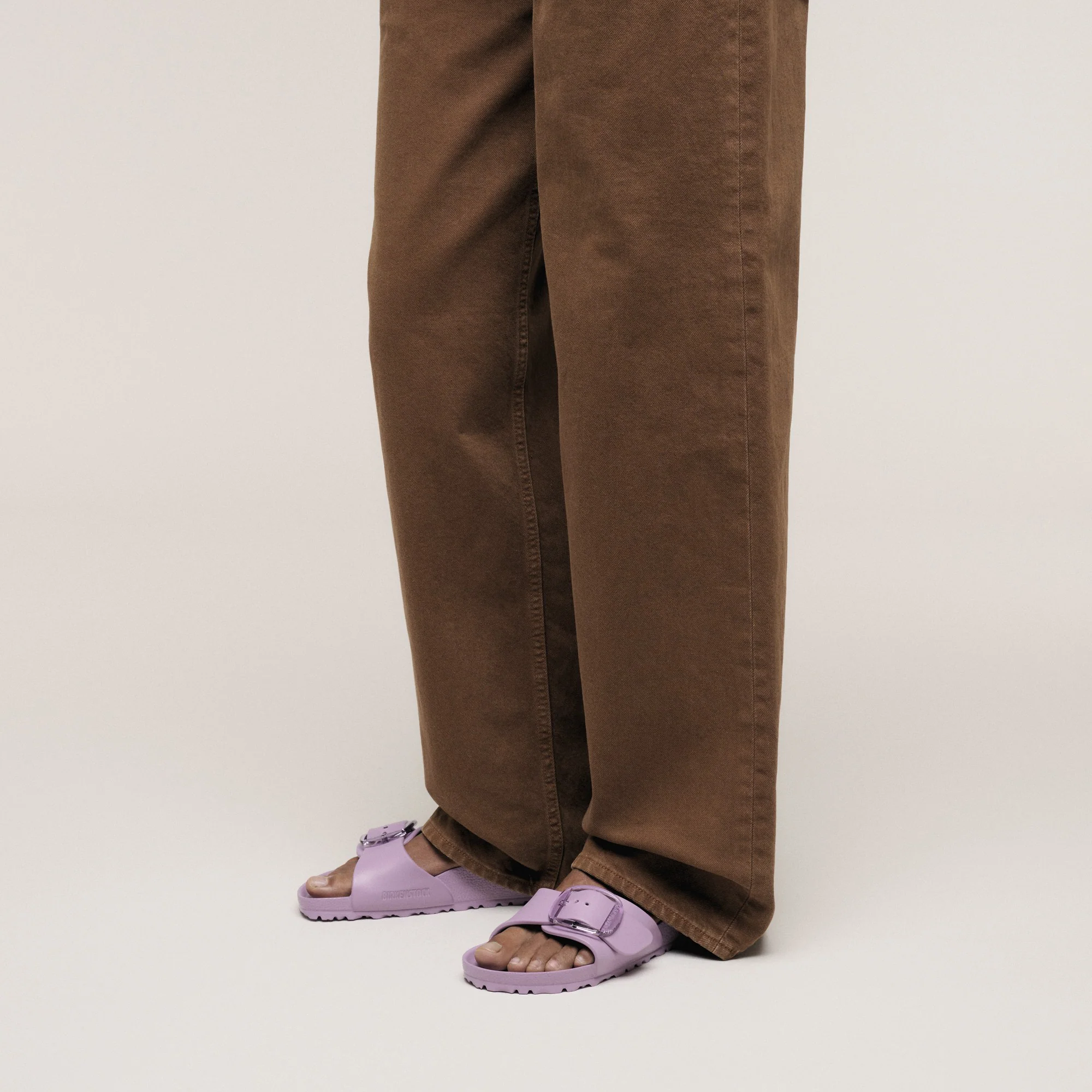 Madrid Big Buckle EVA Mauve - Image 7