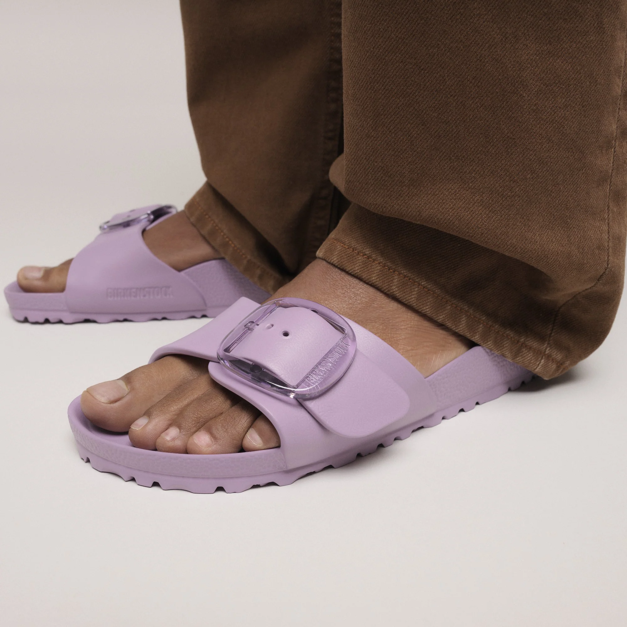 Madrid Big Buckle EVA Mauve - Image 8