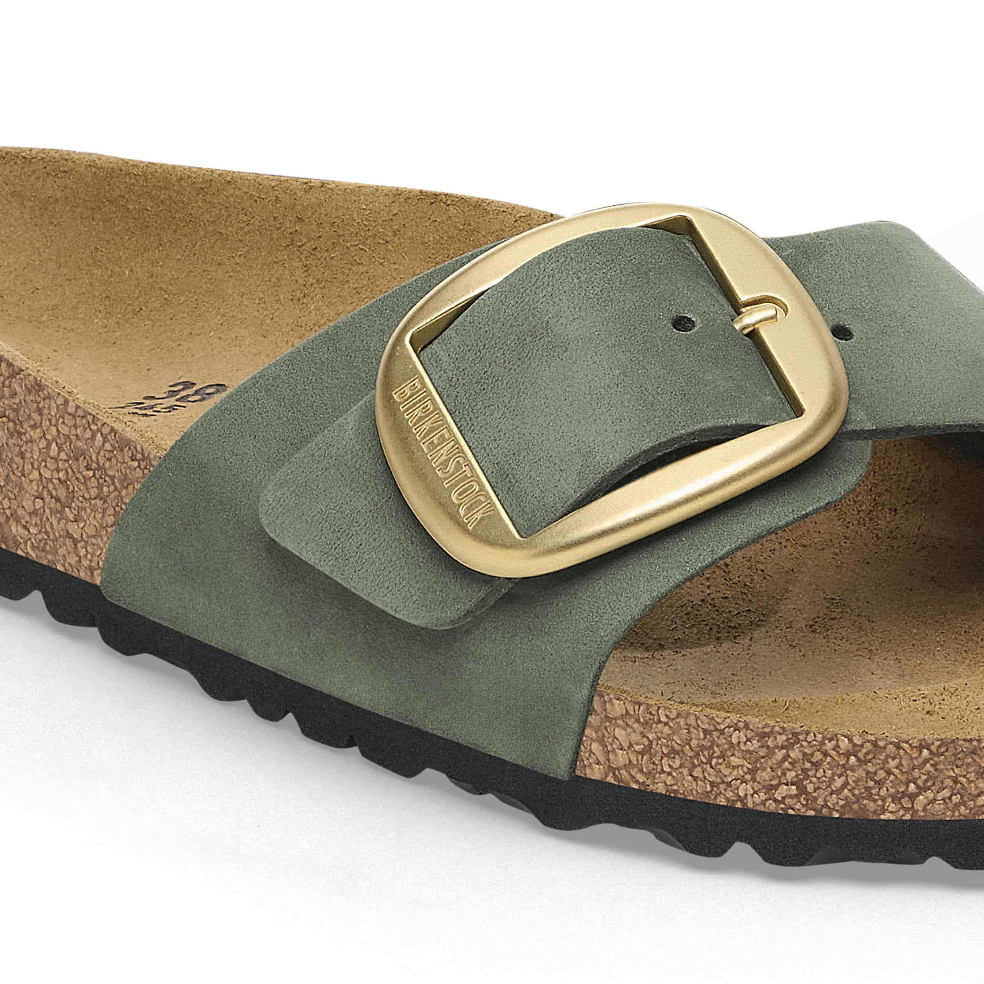 Madrid Big Buckle Nubuk Leather - Image 6