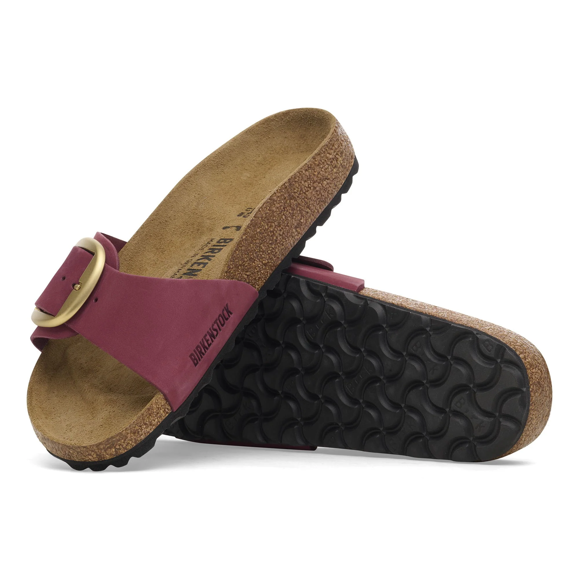 Madrid Big Buckle Nubuk Leather - Image 2