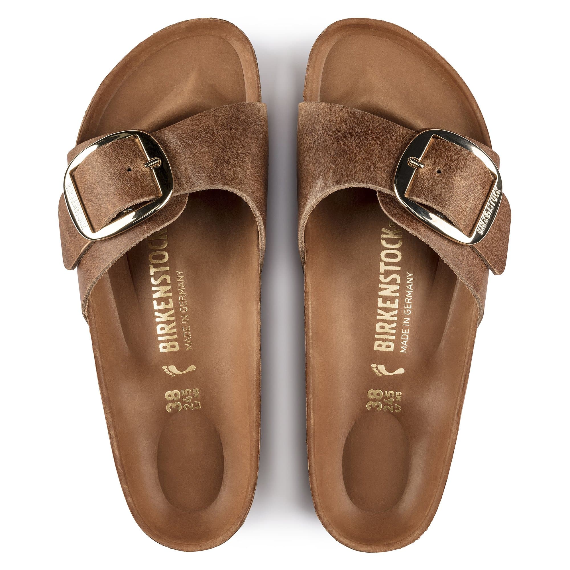 Madrid Big Buckle Oiled Leather - Image 3