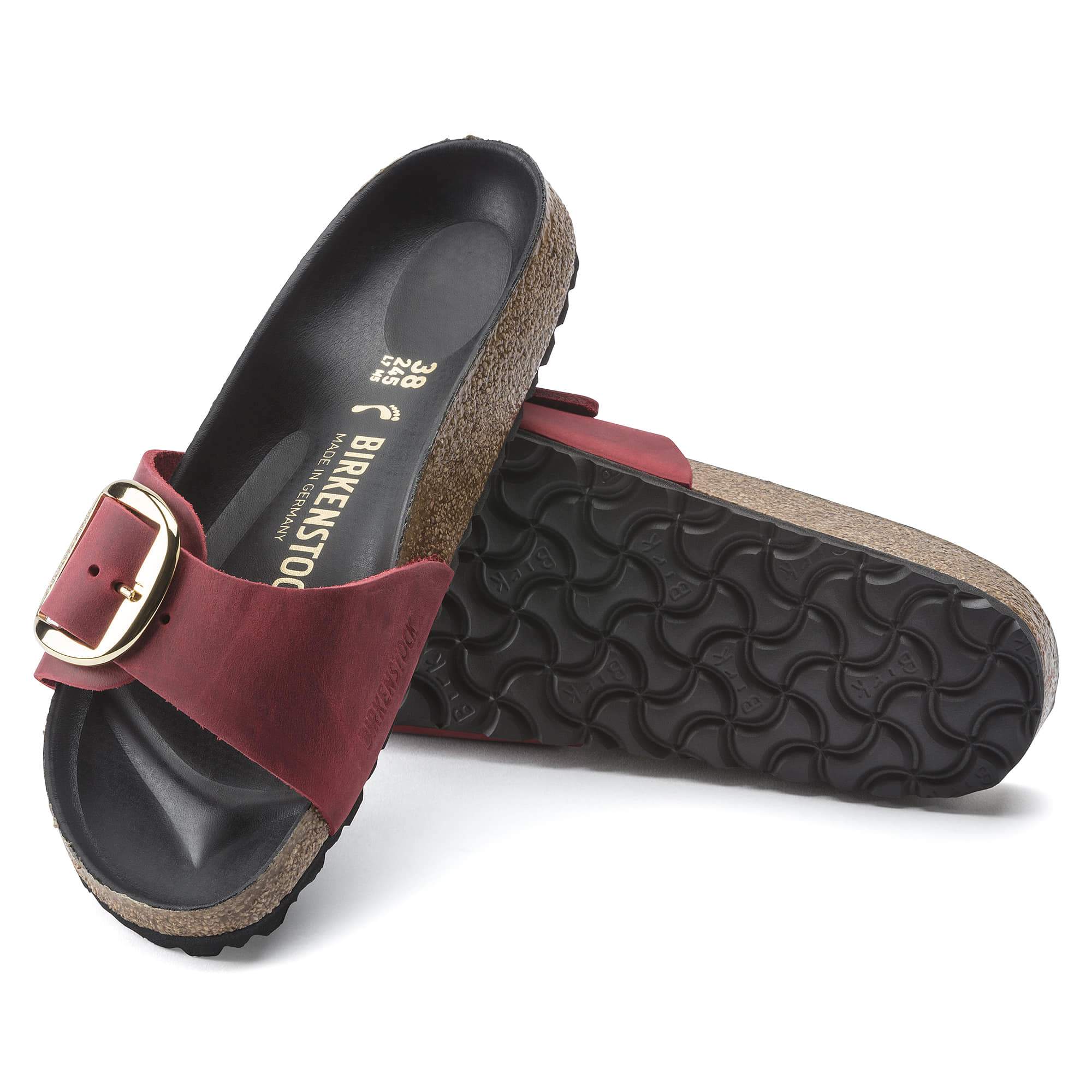 Madrid Big Buckle Oiled Leather - Image 2