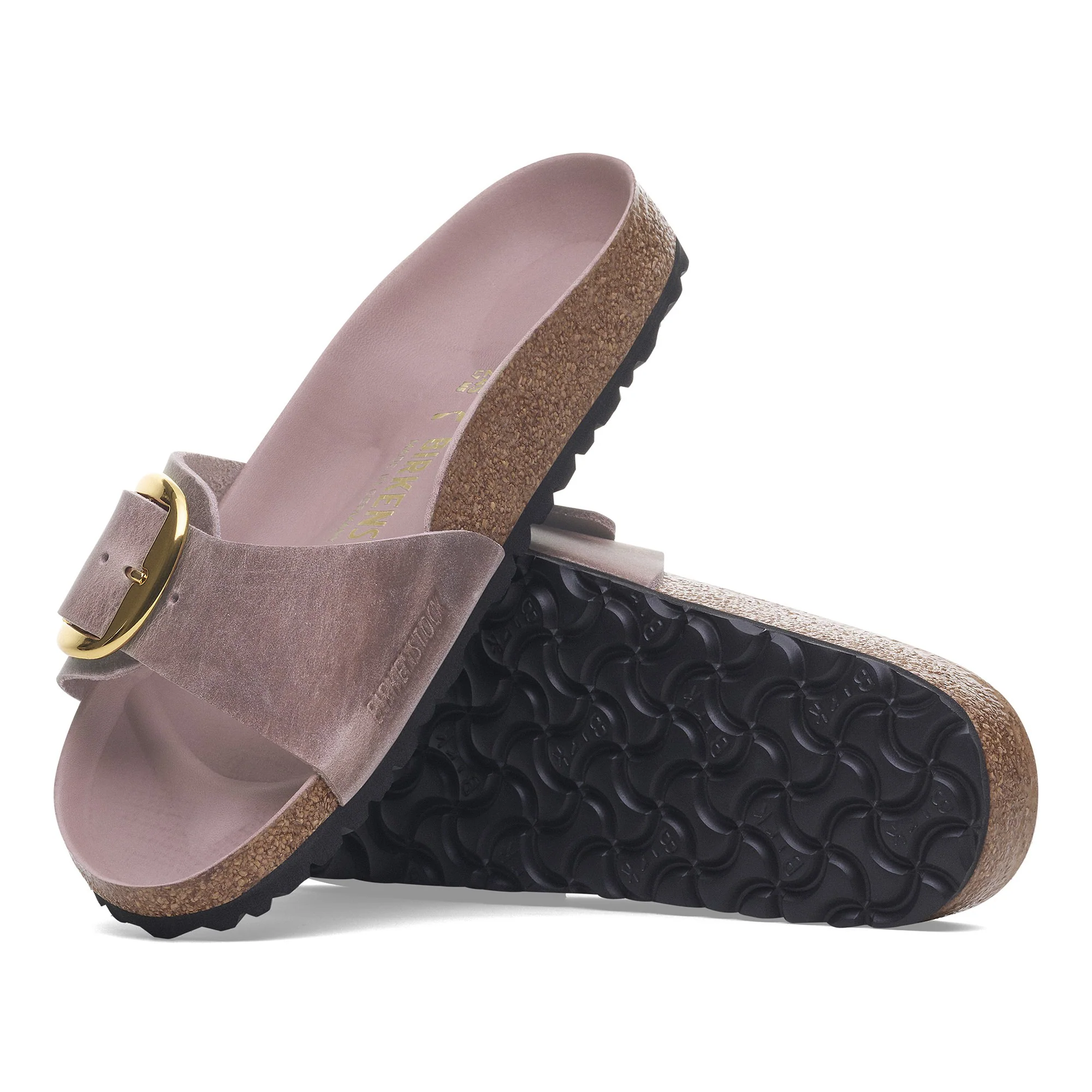 Madrid Big Buckle Natural Leather Oiled - Image 2