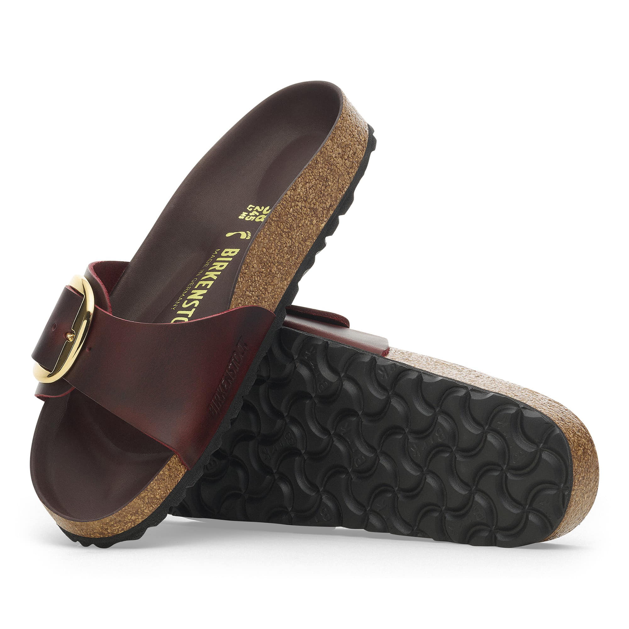 Madrid Big Buckle Natural Leather Oiled - Image 2
