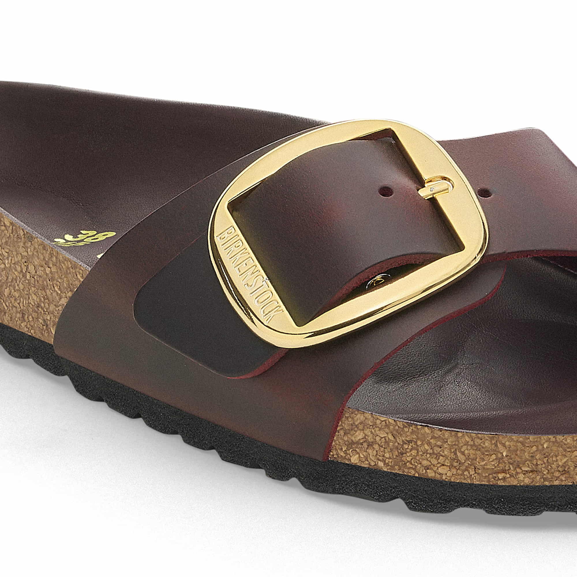 Madrid Big Buckle Natural Leather Oiled - Image 6